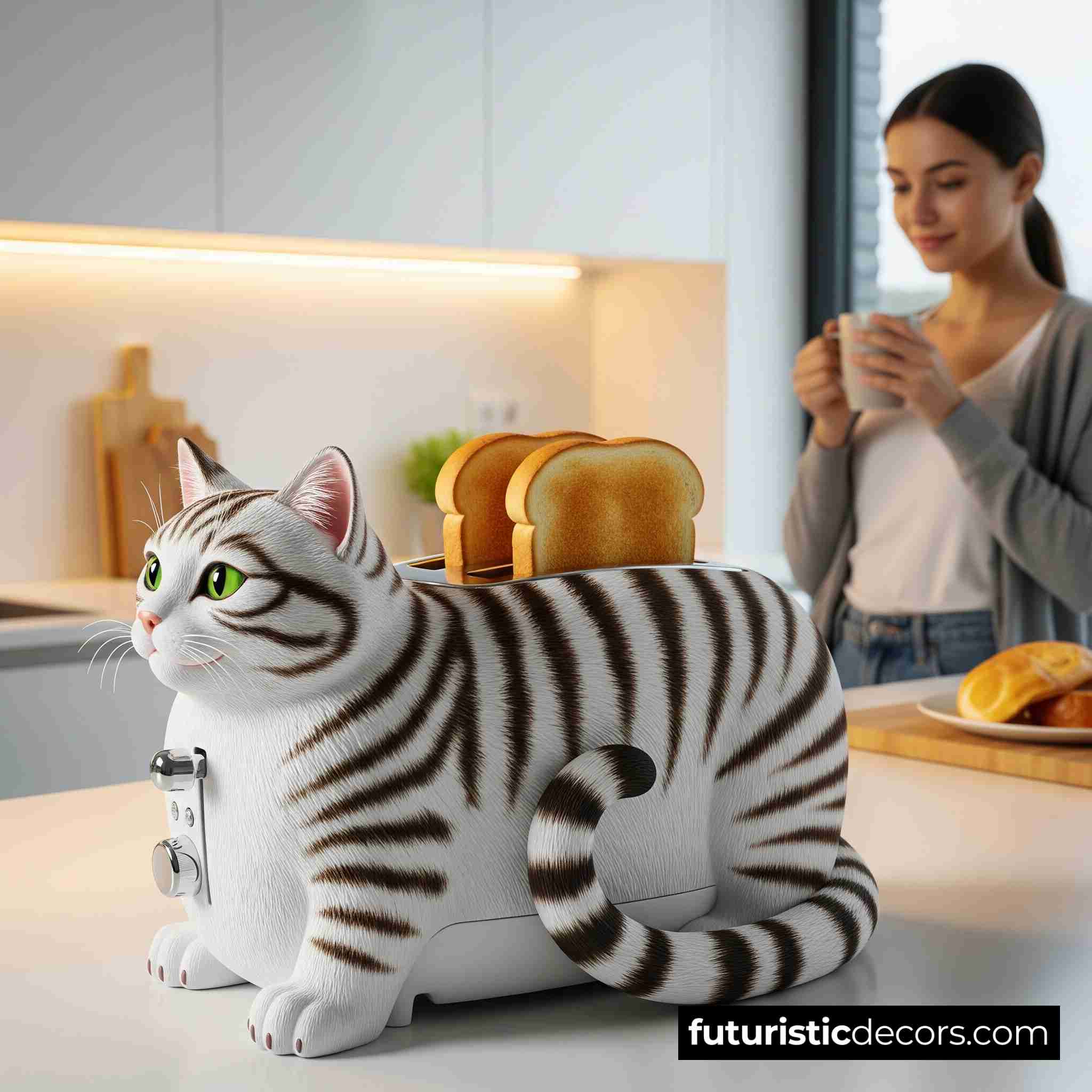 Cat shaped Toaster