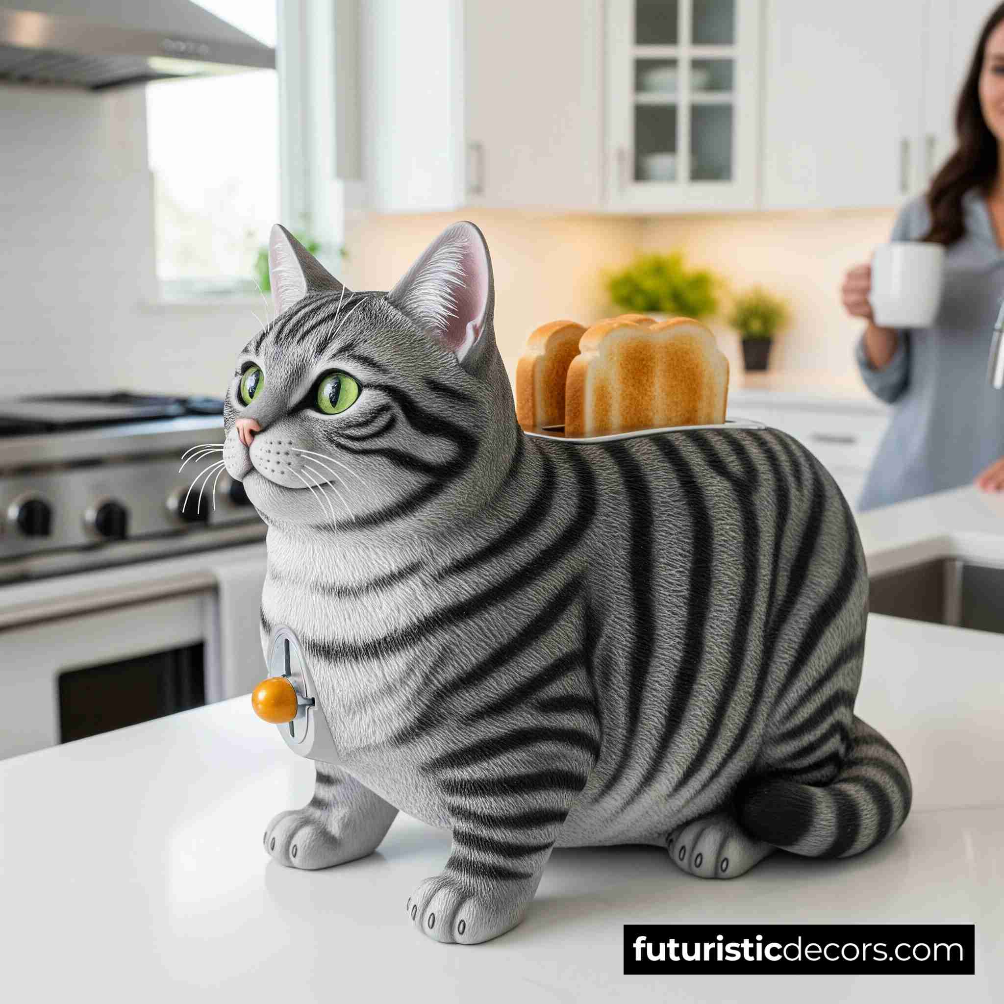 Cat shaped Toaster