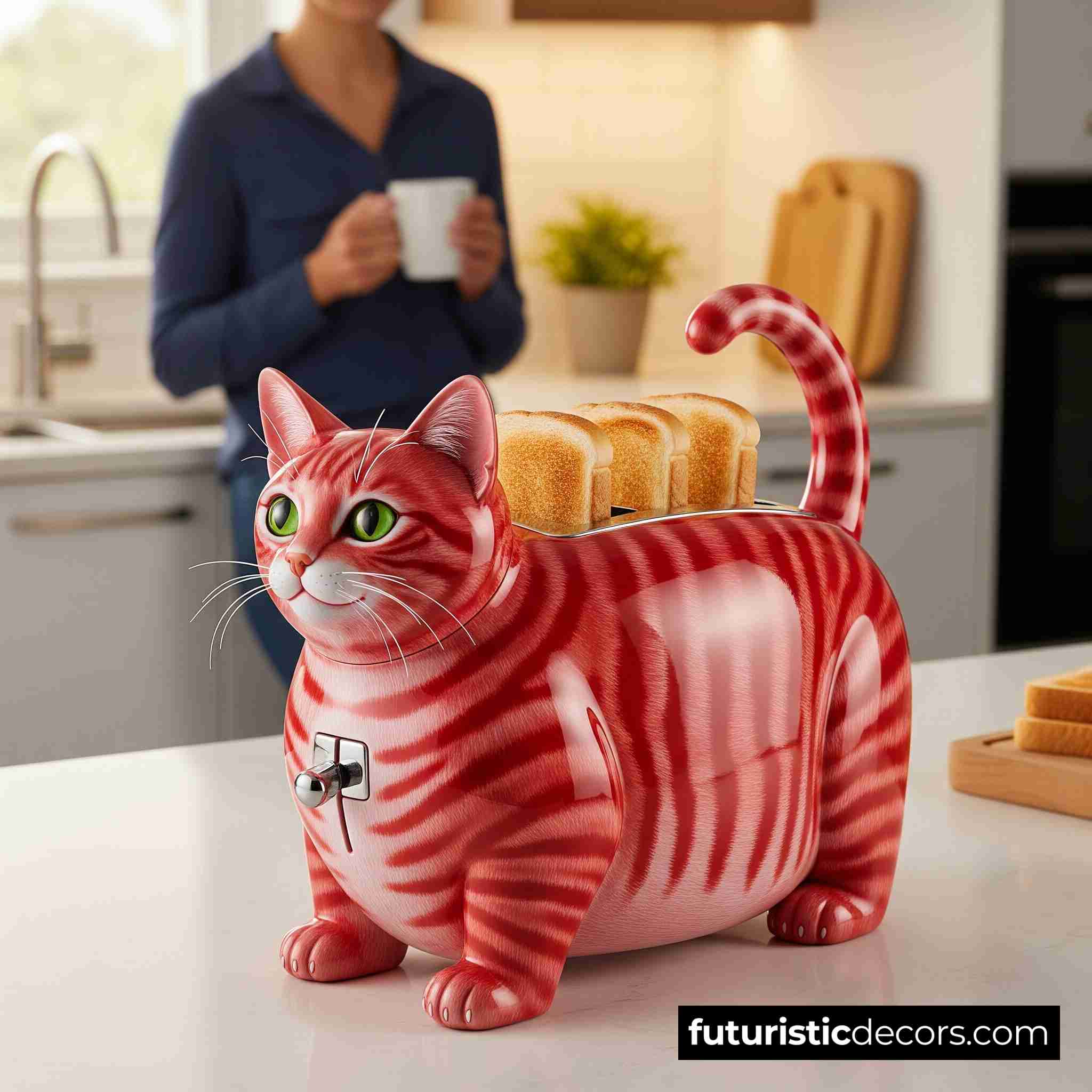 Cat shaped Toaster