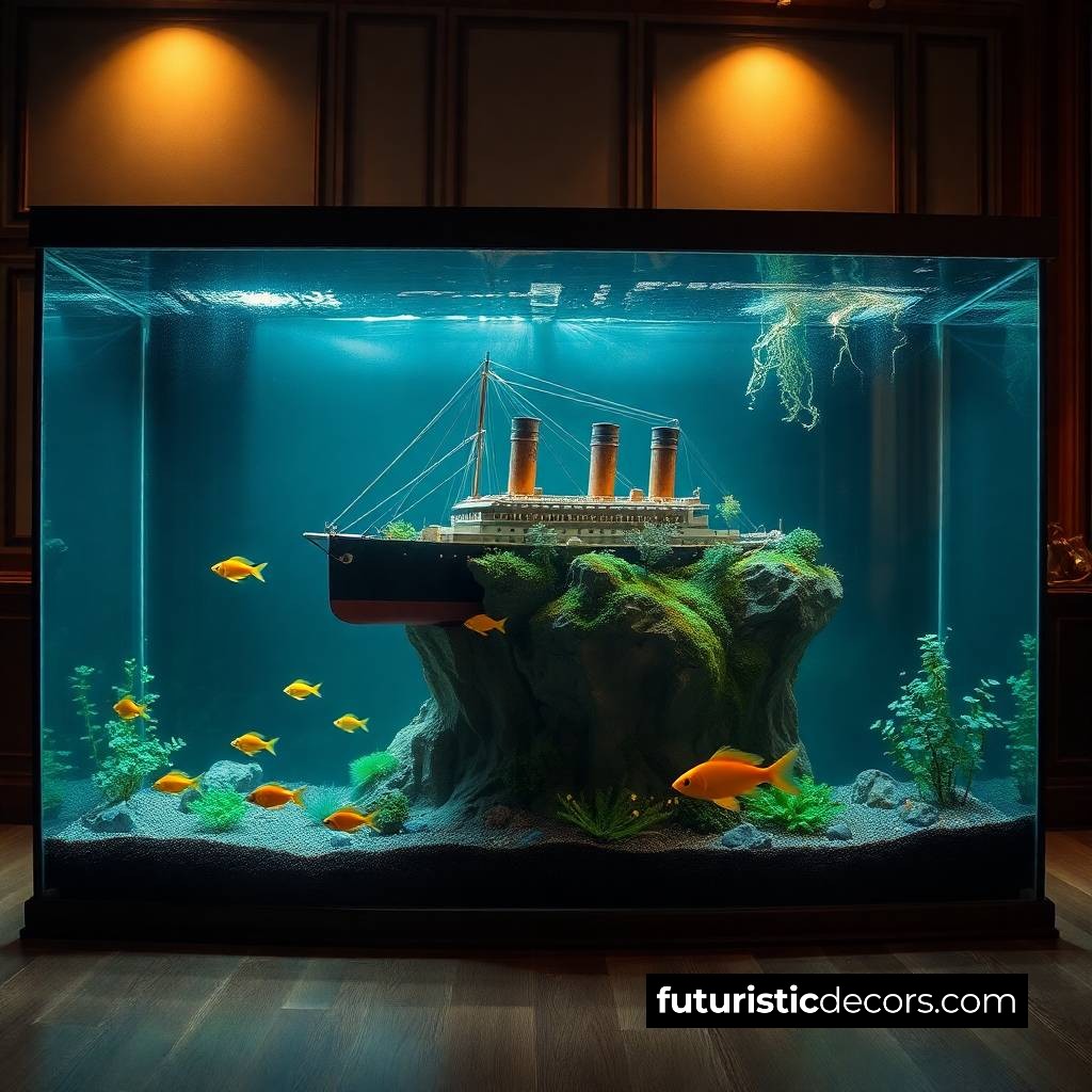 Titanic Themed Aquariums