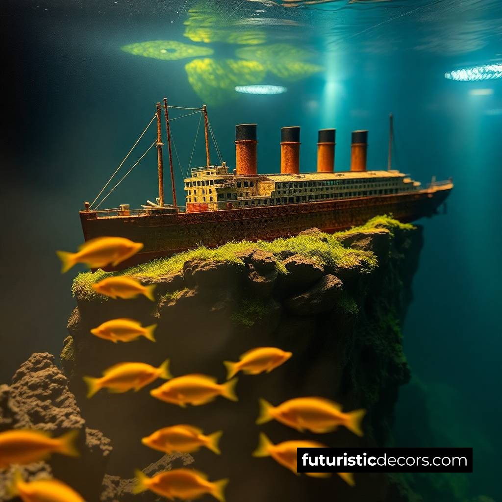 Titanic Themed Aquariums