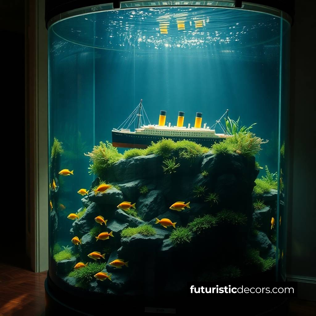 Titanic Themed Aquariums