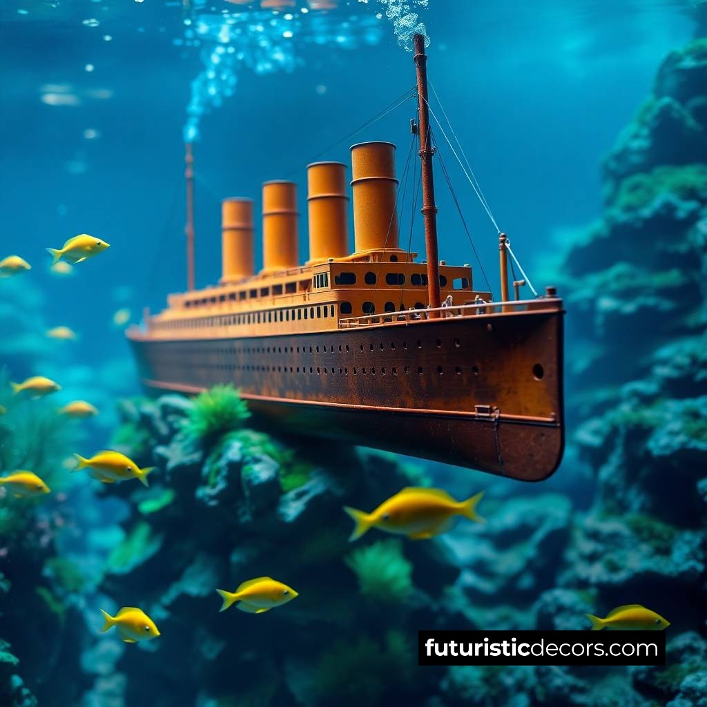 Titanic Themed Aquariums