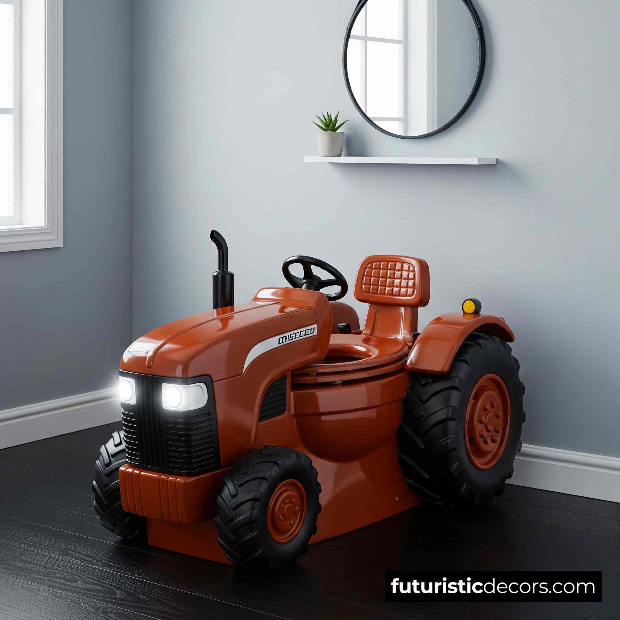 Tractor Toilet