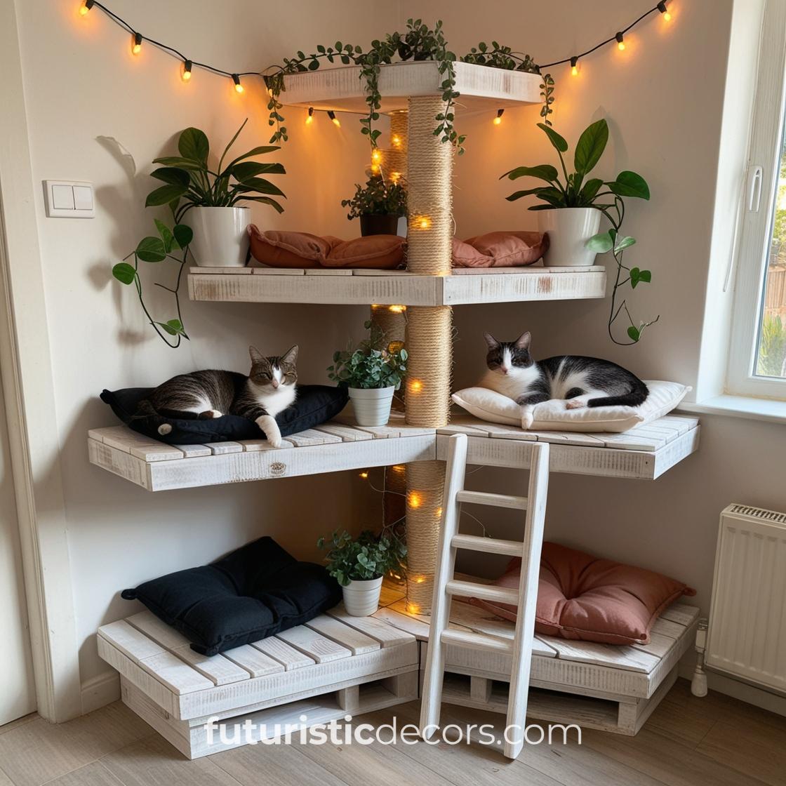 Incredible Corner Cat Tower