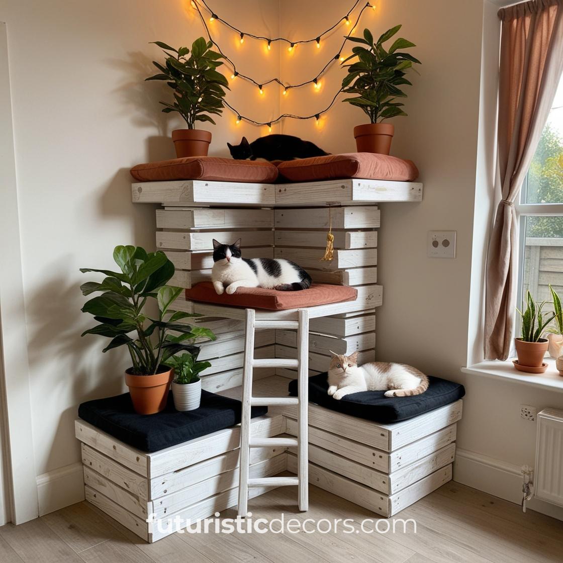 Incredible Corner Cat Tower