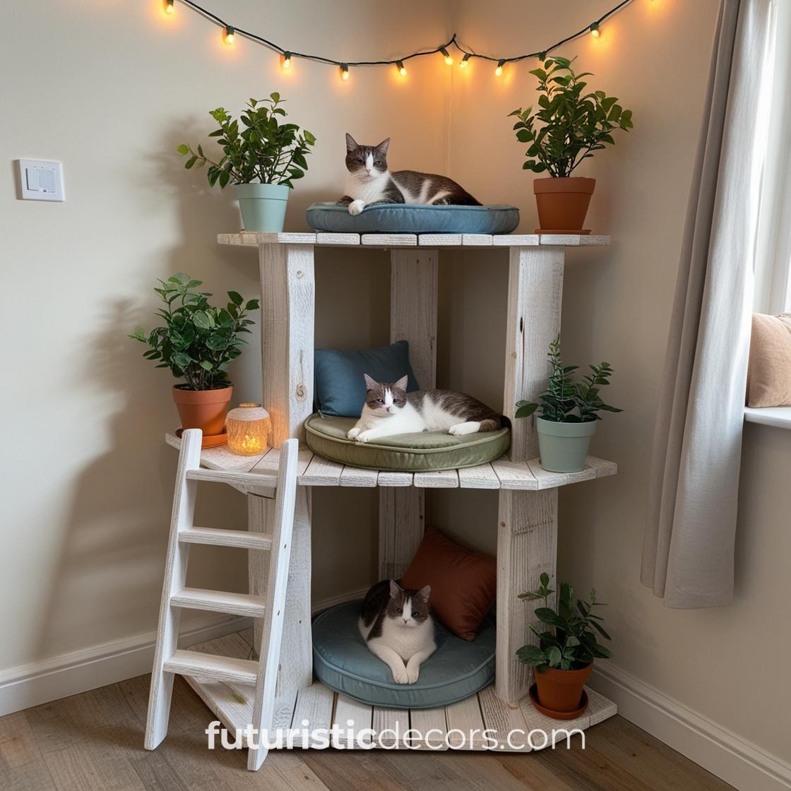 Incredible Corner Cat Tower