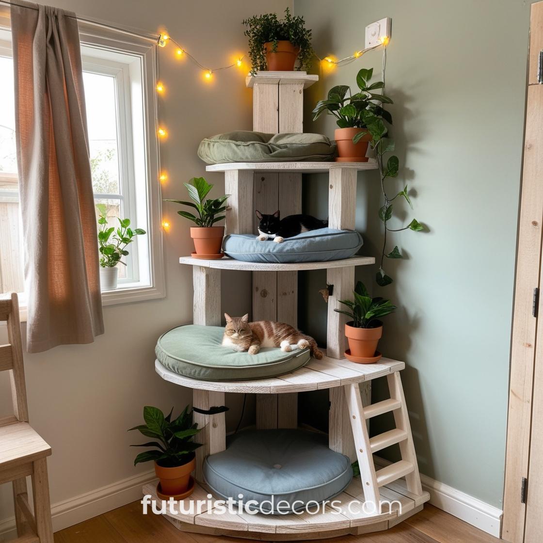 Incredible Corner Cat Tower