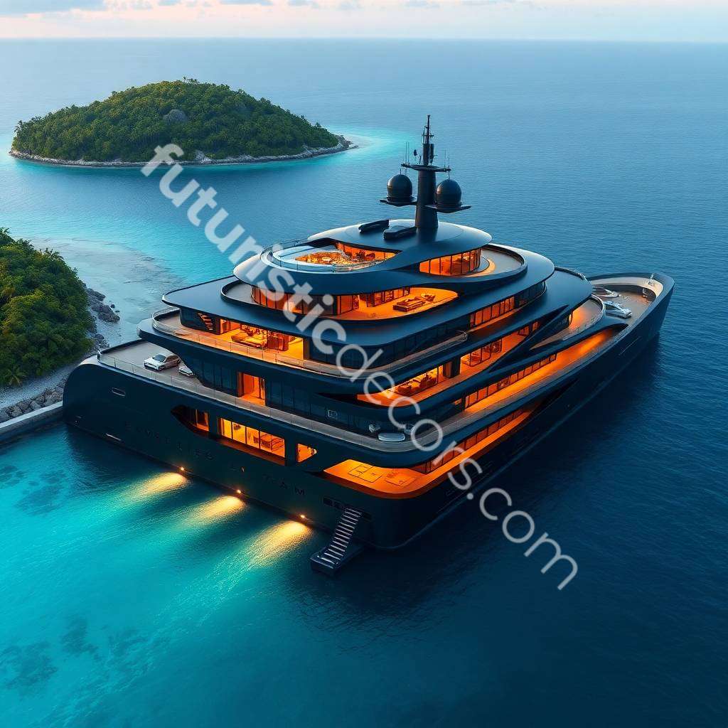 Yacht-Shaped Mansion