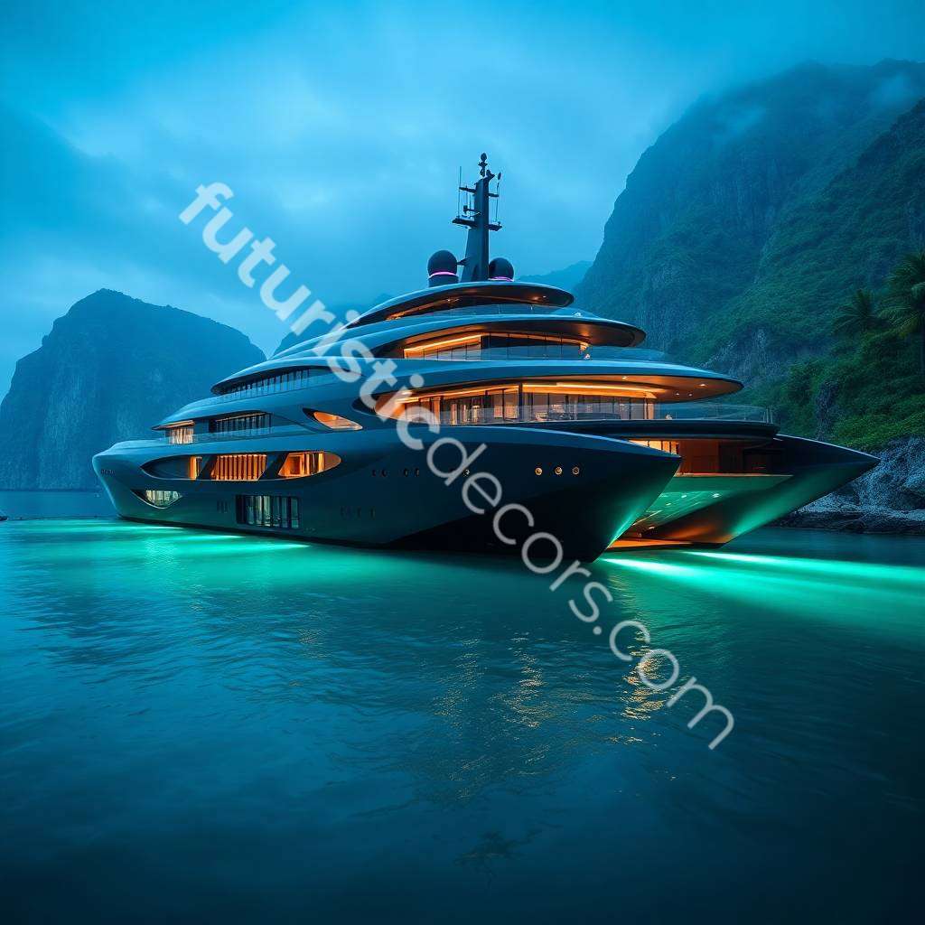 Yacht-Shaped Mansion