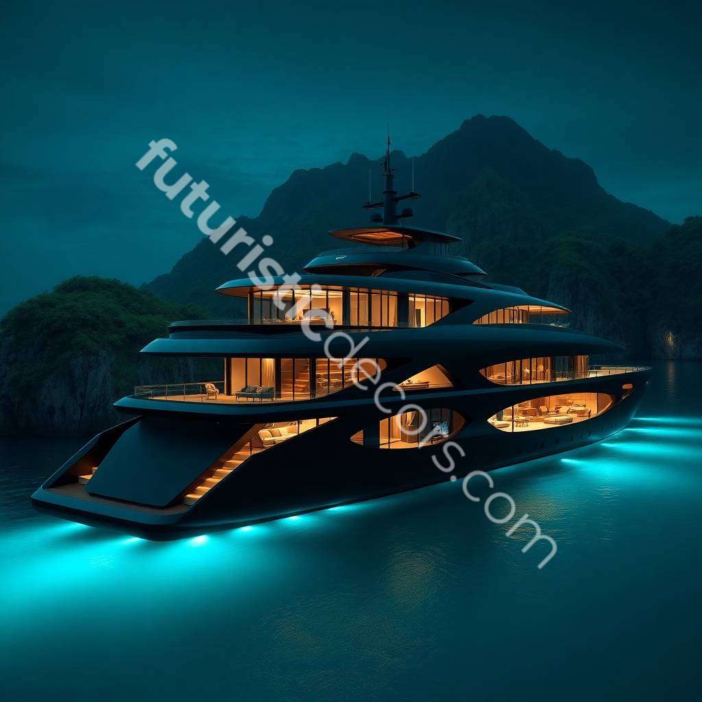 Yacht-Shaped Mansion