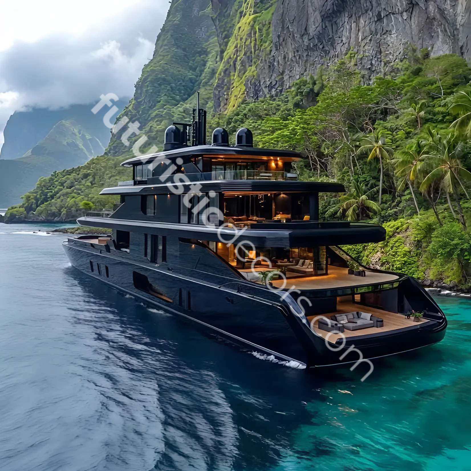 Yacht-Shaped Mansion