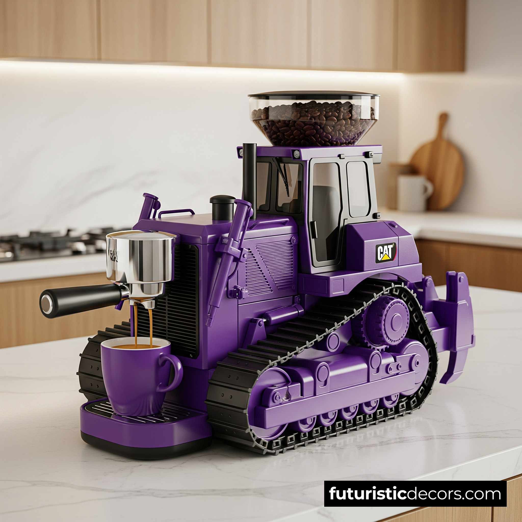 Bulldozer Coffee Machine