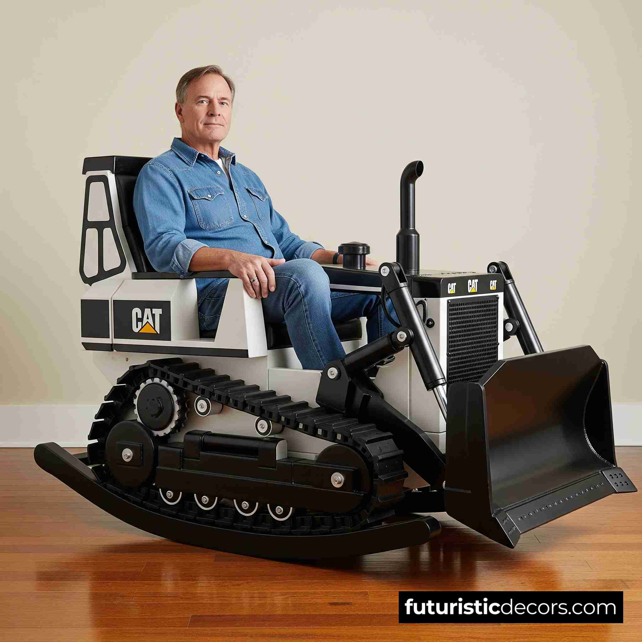 Bulldozer Rocking Chairs