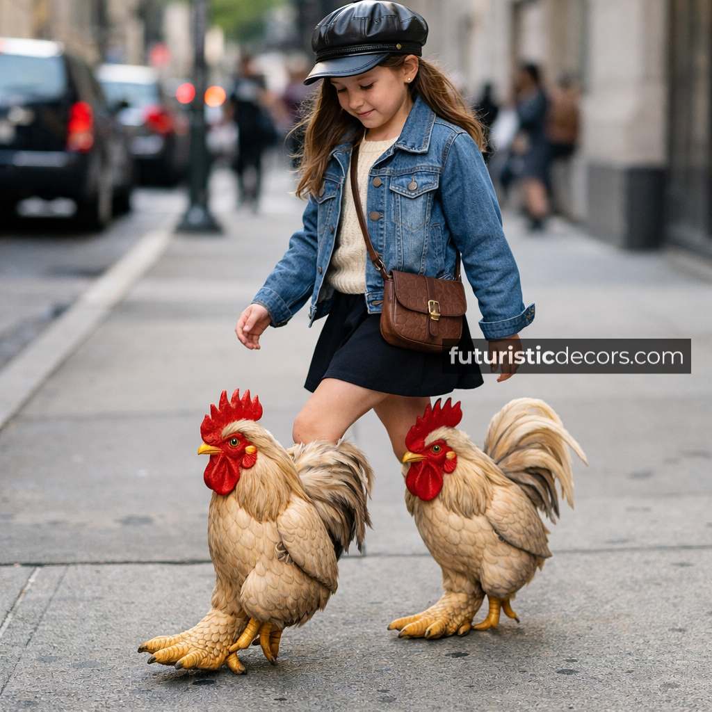 Chicken-Shaped Boots for the Fearlessly Fabulous Fashion Fan Chicken Boots
