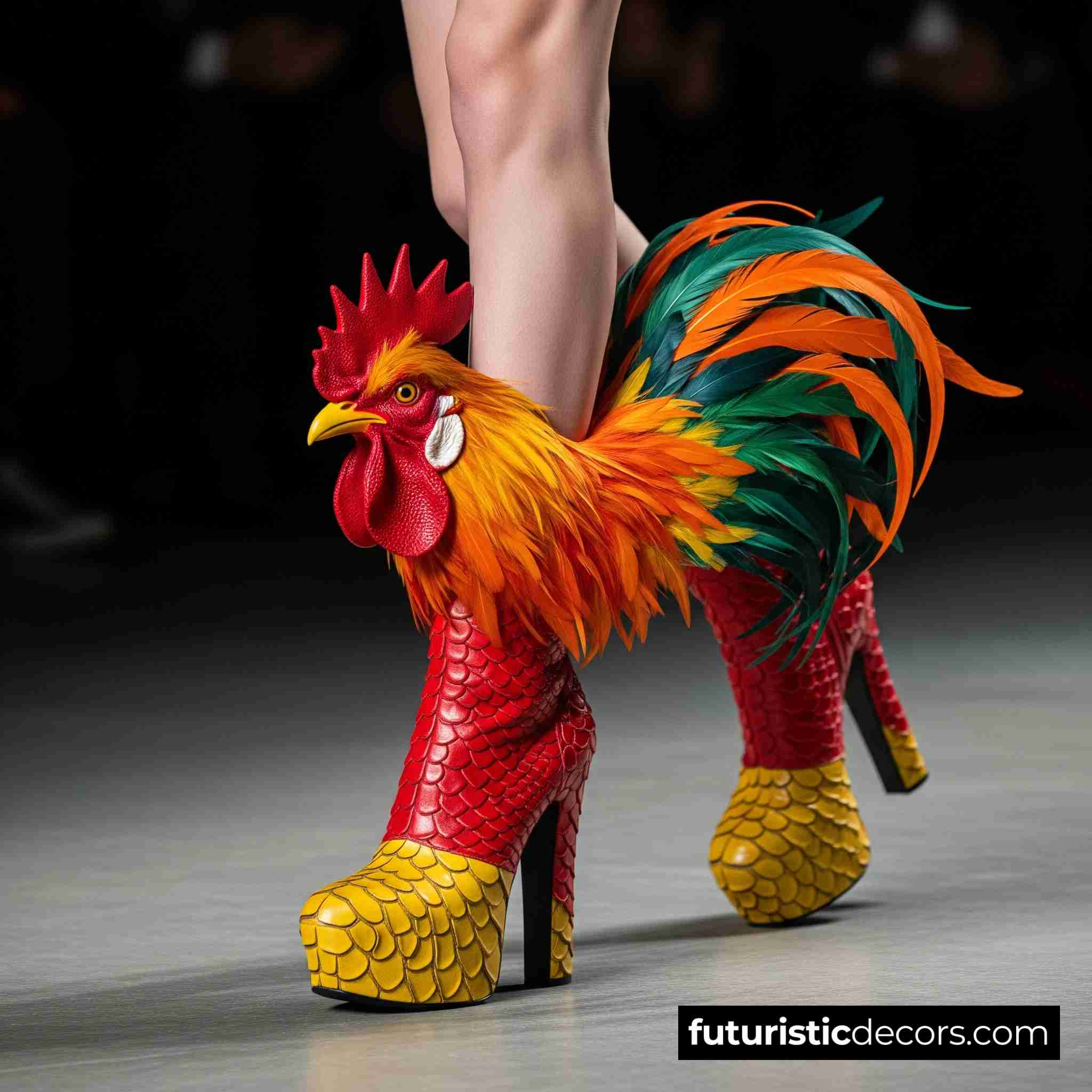Chicken shaped Boots