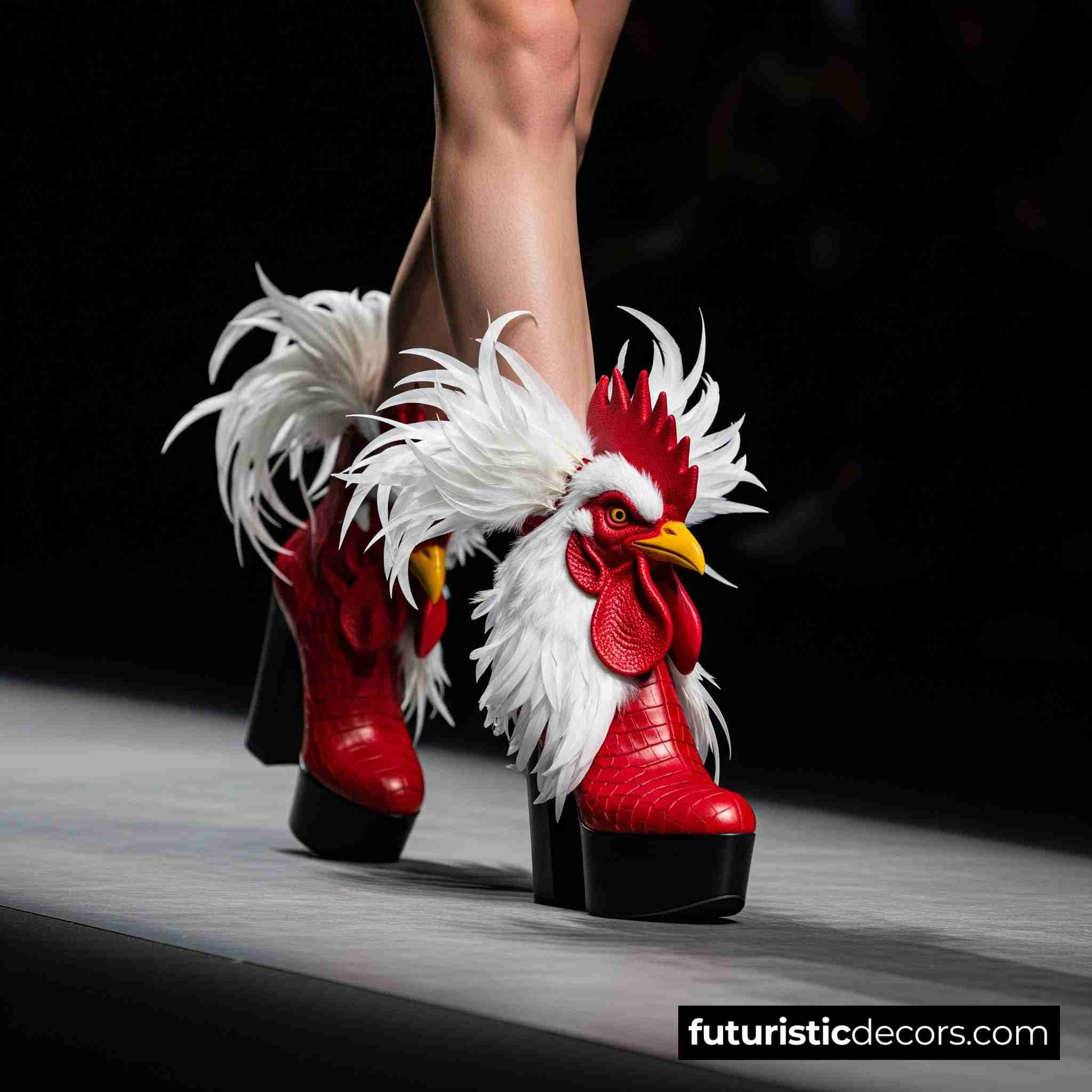 Chicken shaped Boots