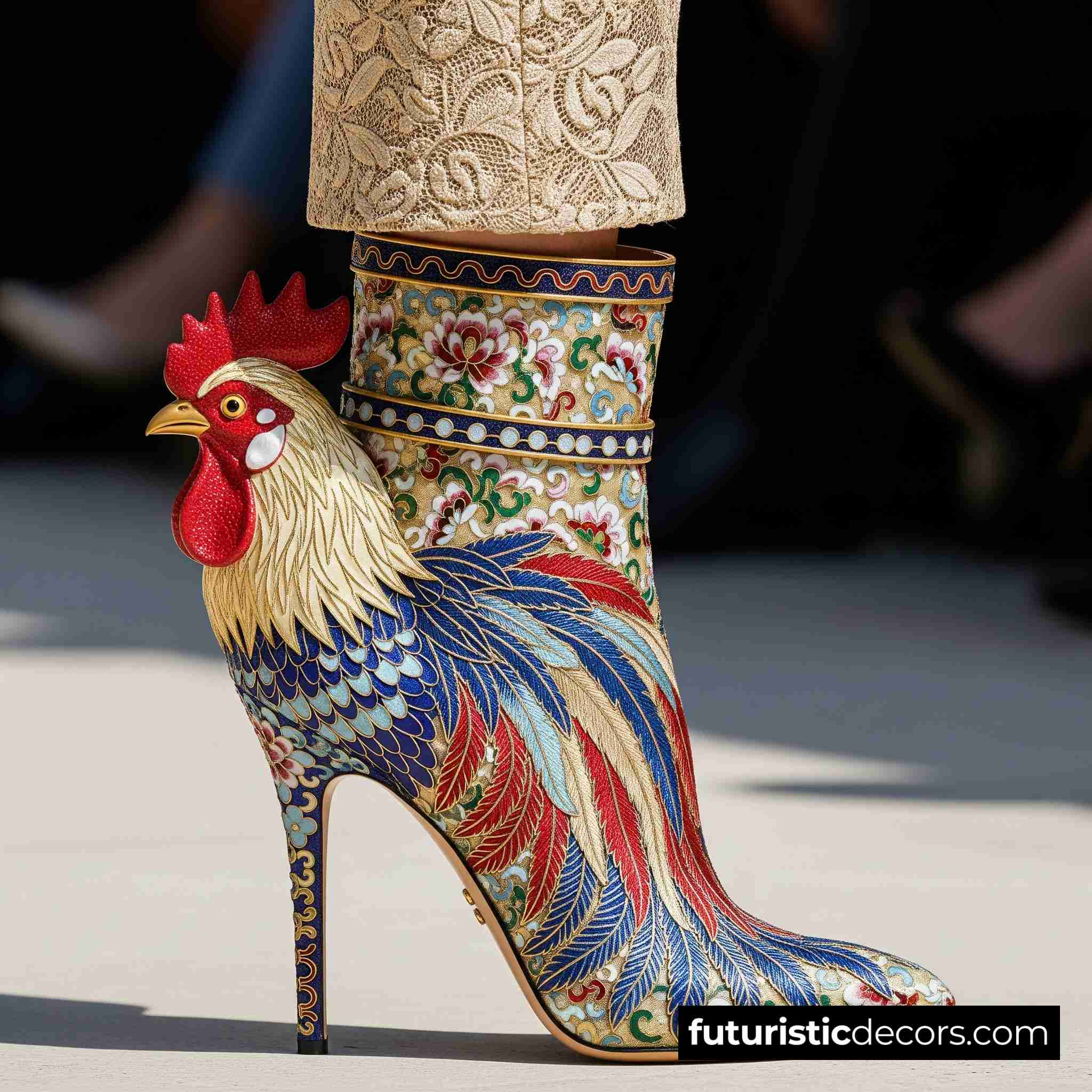 Chicken shaped Boots