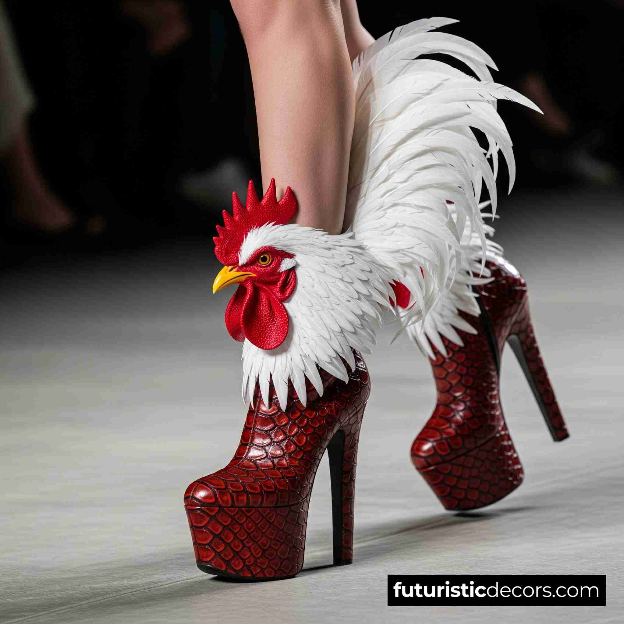 Chicken shaped Boots