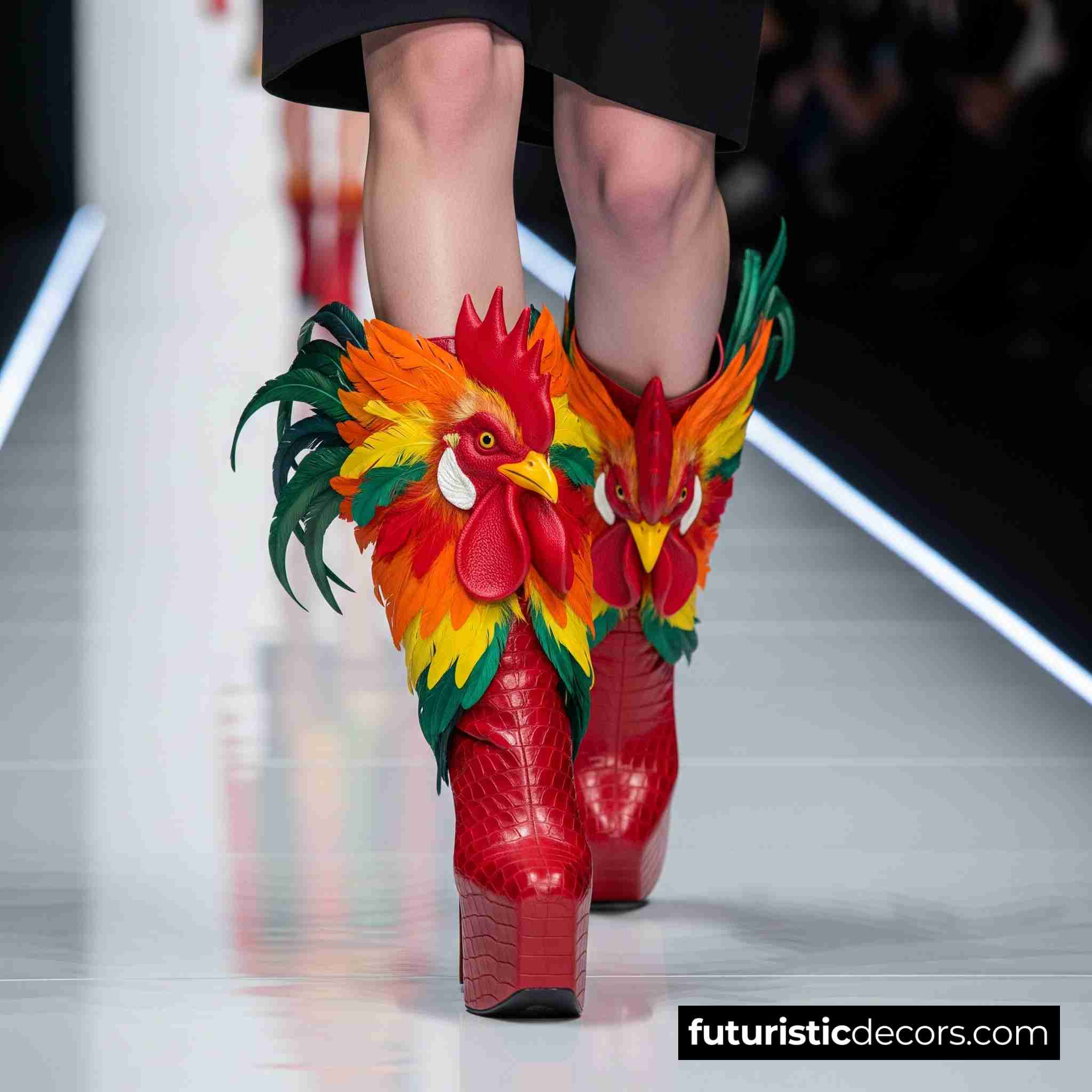 Chicken shaped Boots