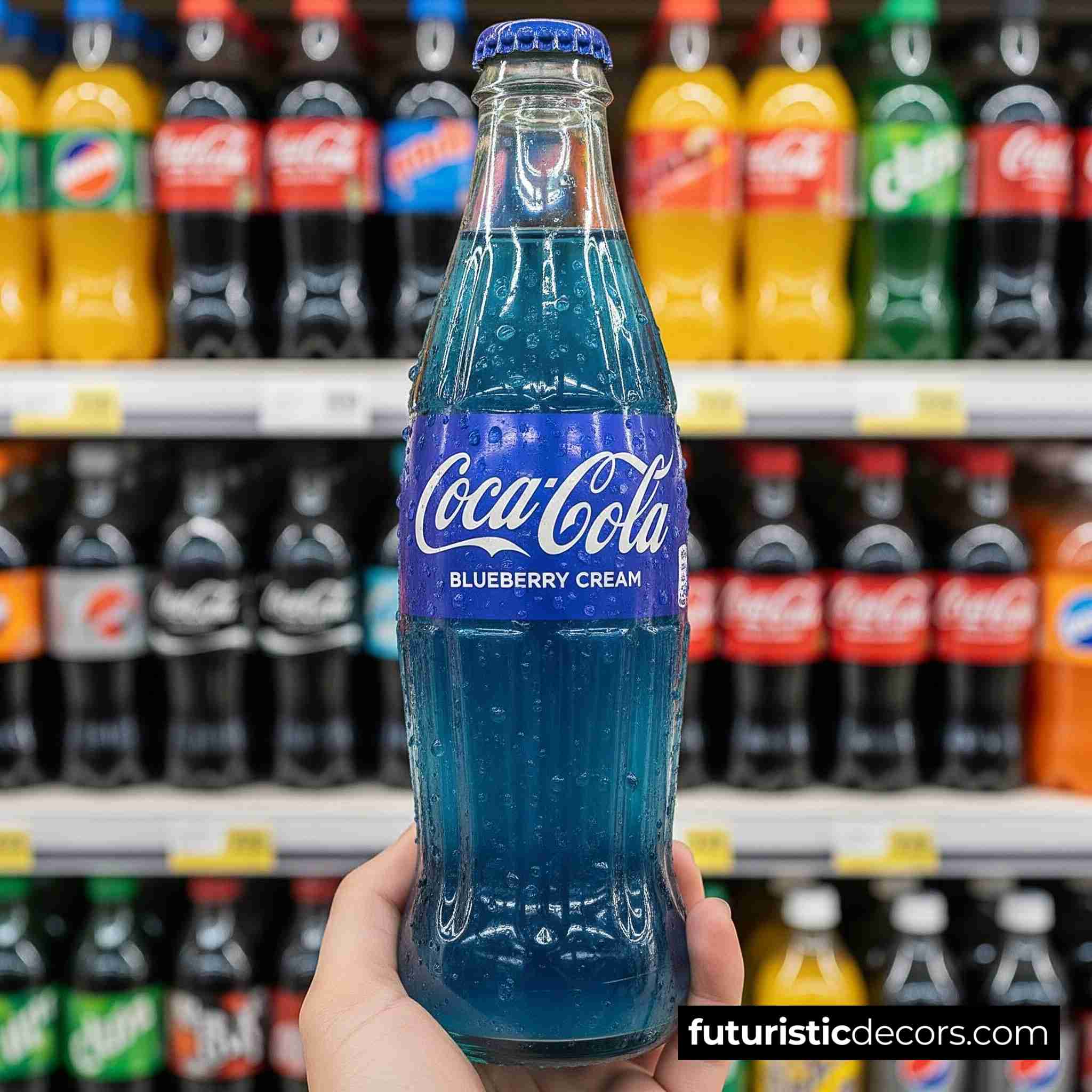 Blueberry Cream Coke