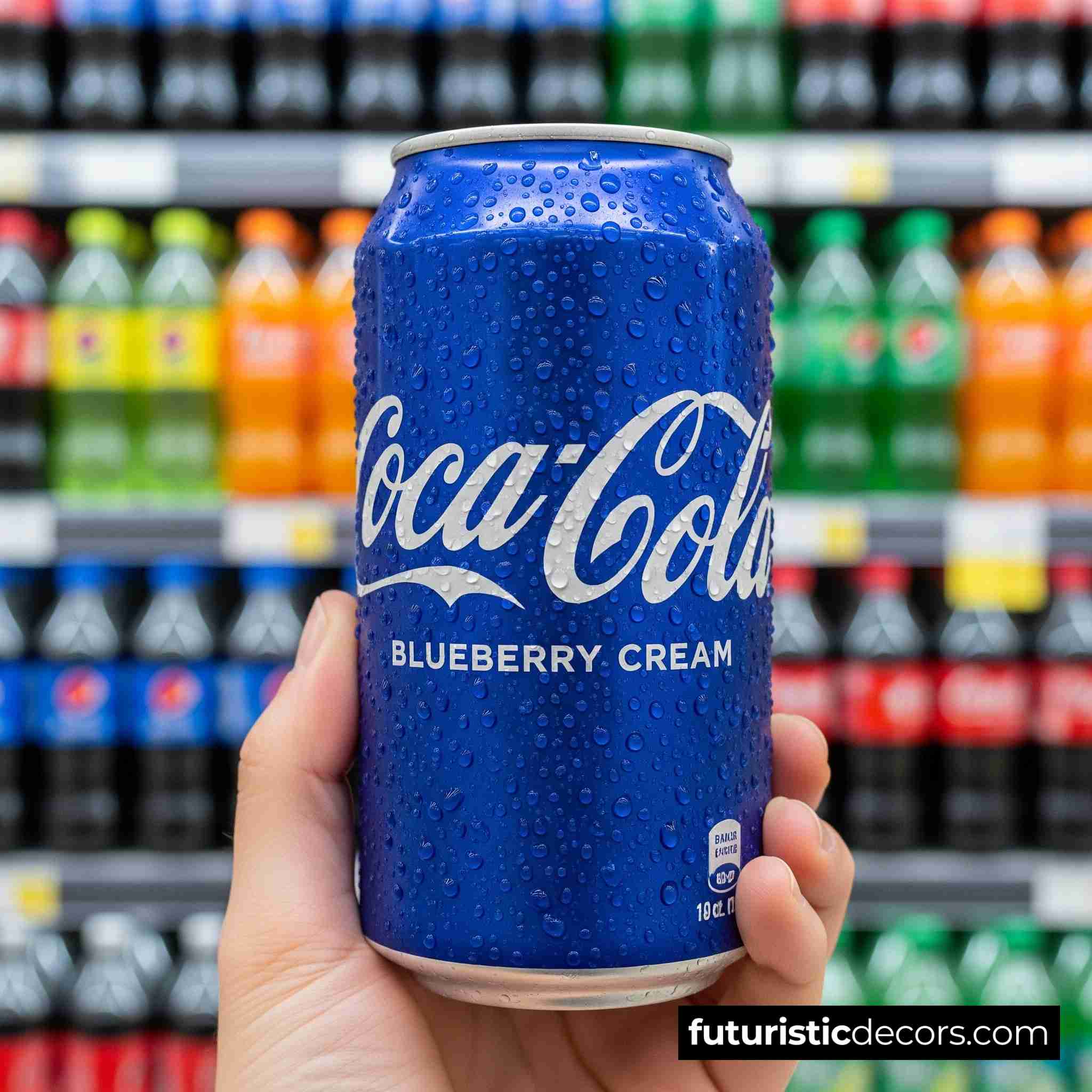 Blueberry Cream Coke