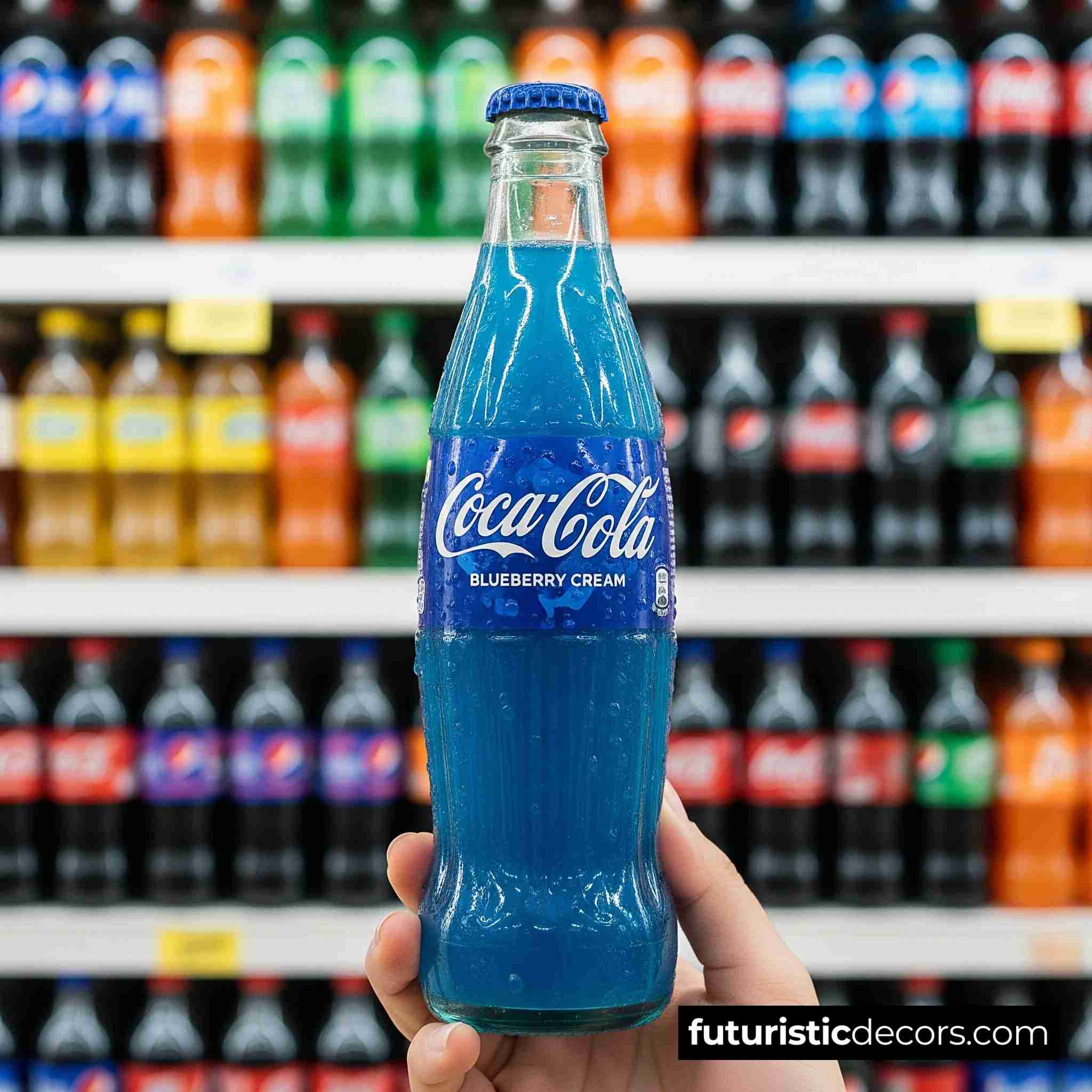 Blueberry Cream Coke