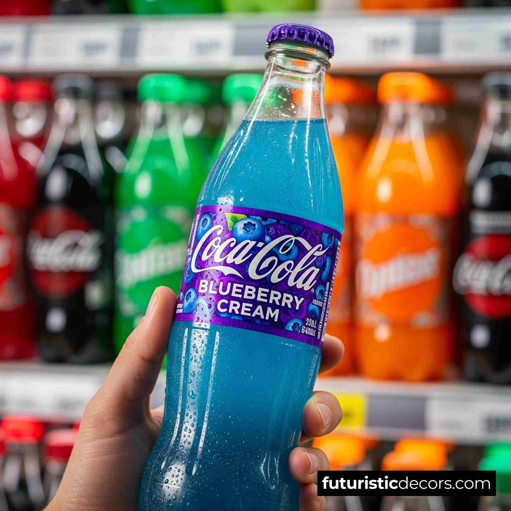 Blueberry Cream Coke