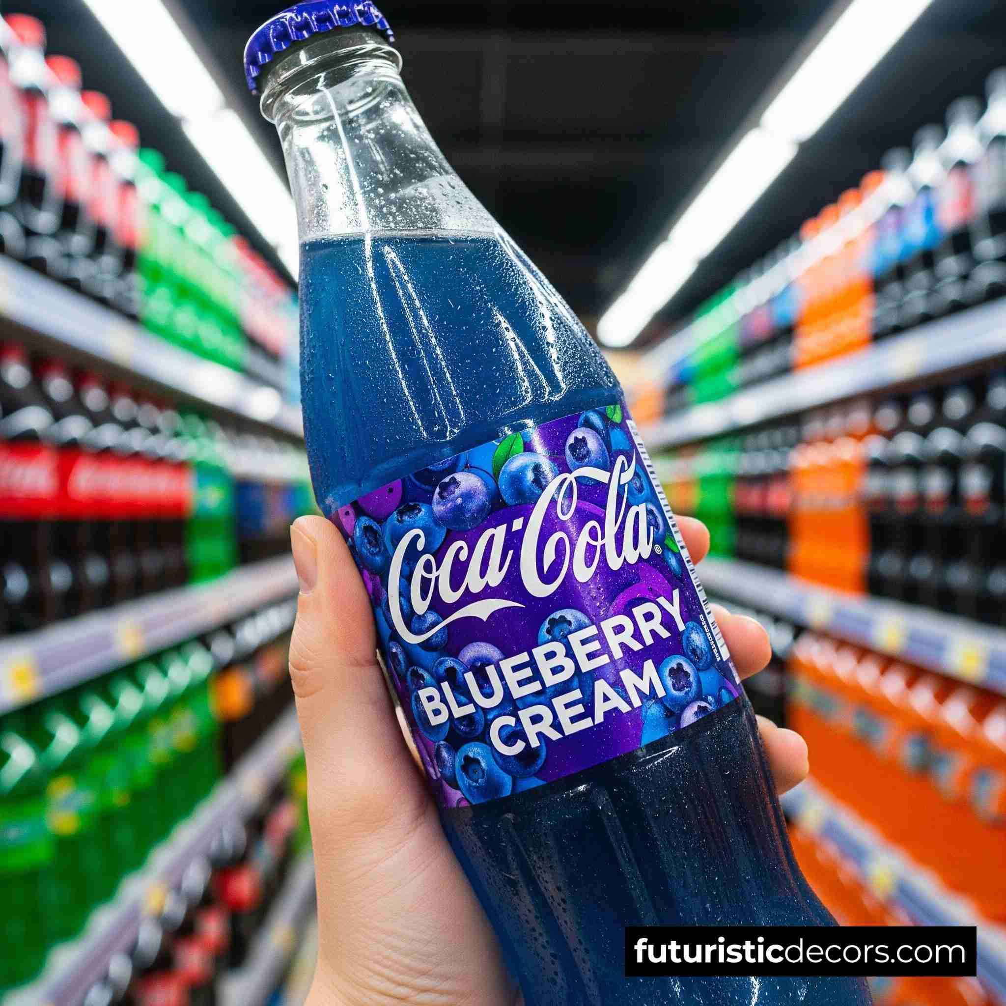 Blueberry Cream Coke