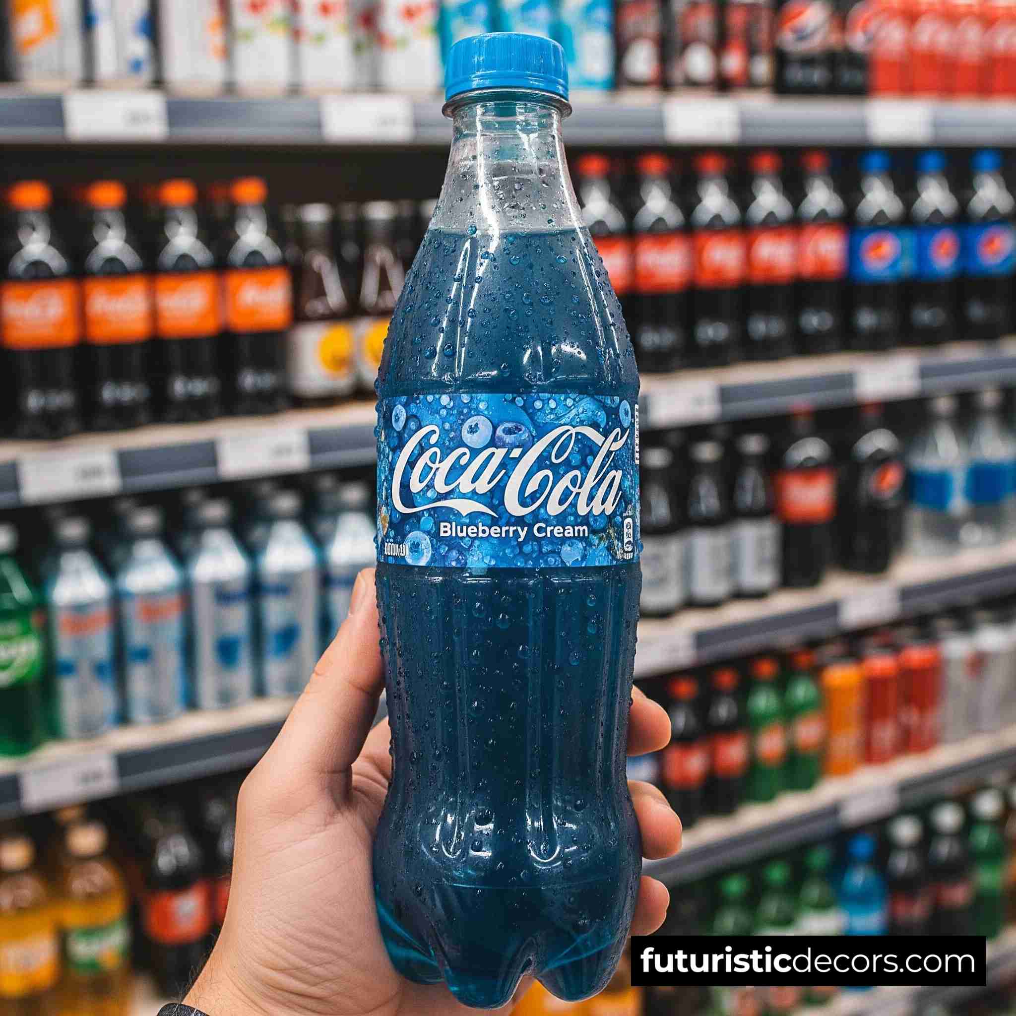 Blueberry Cream Coke