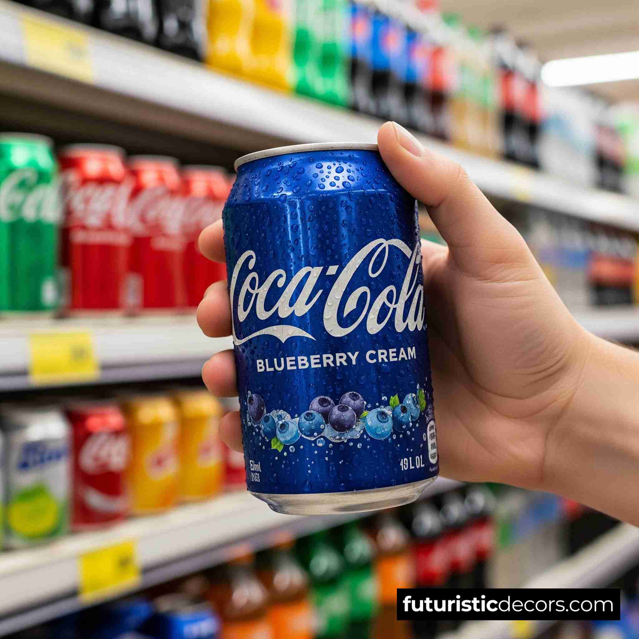 Blueberry Cream Coke