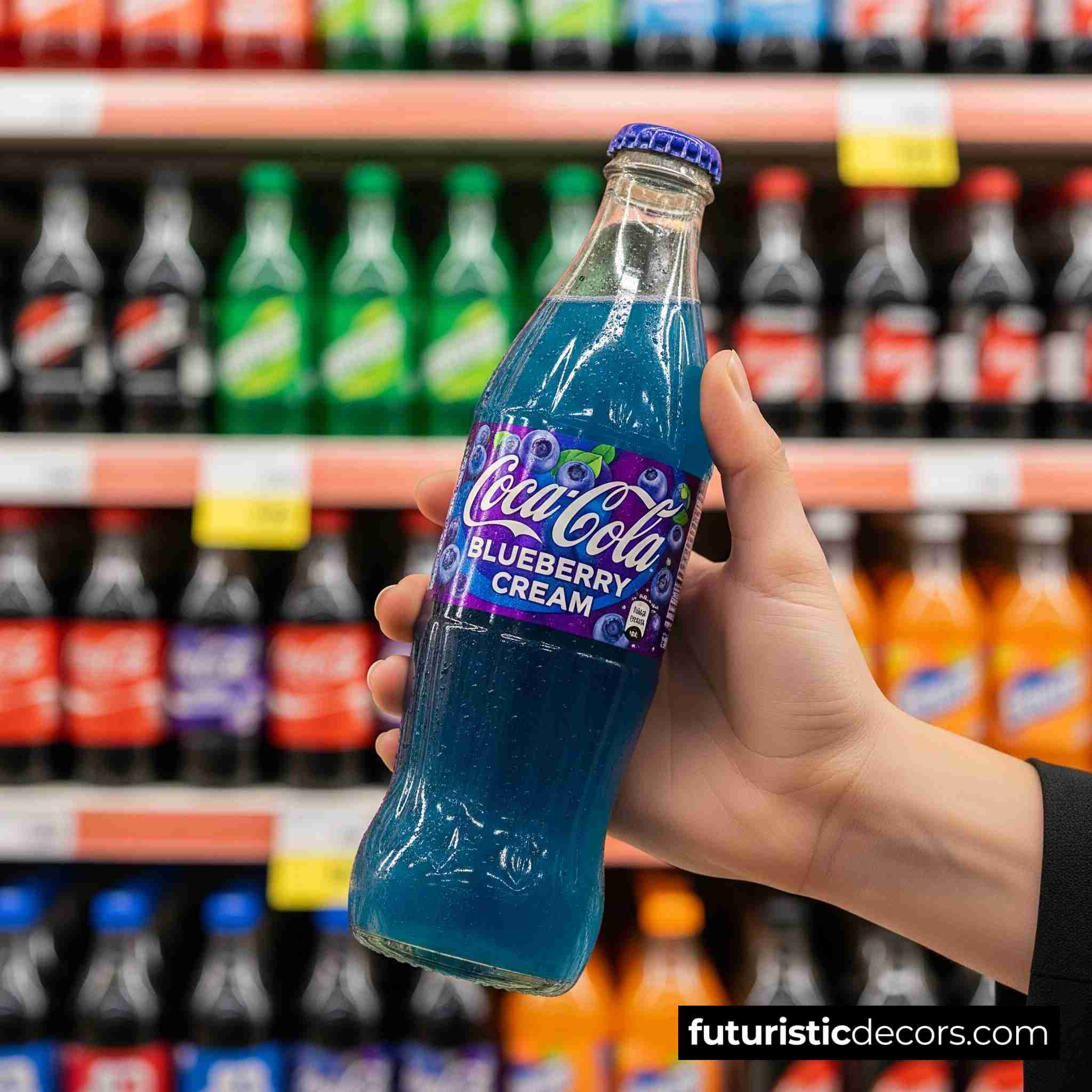 Blueberry Cream Coke