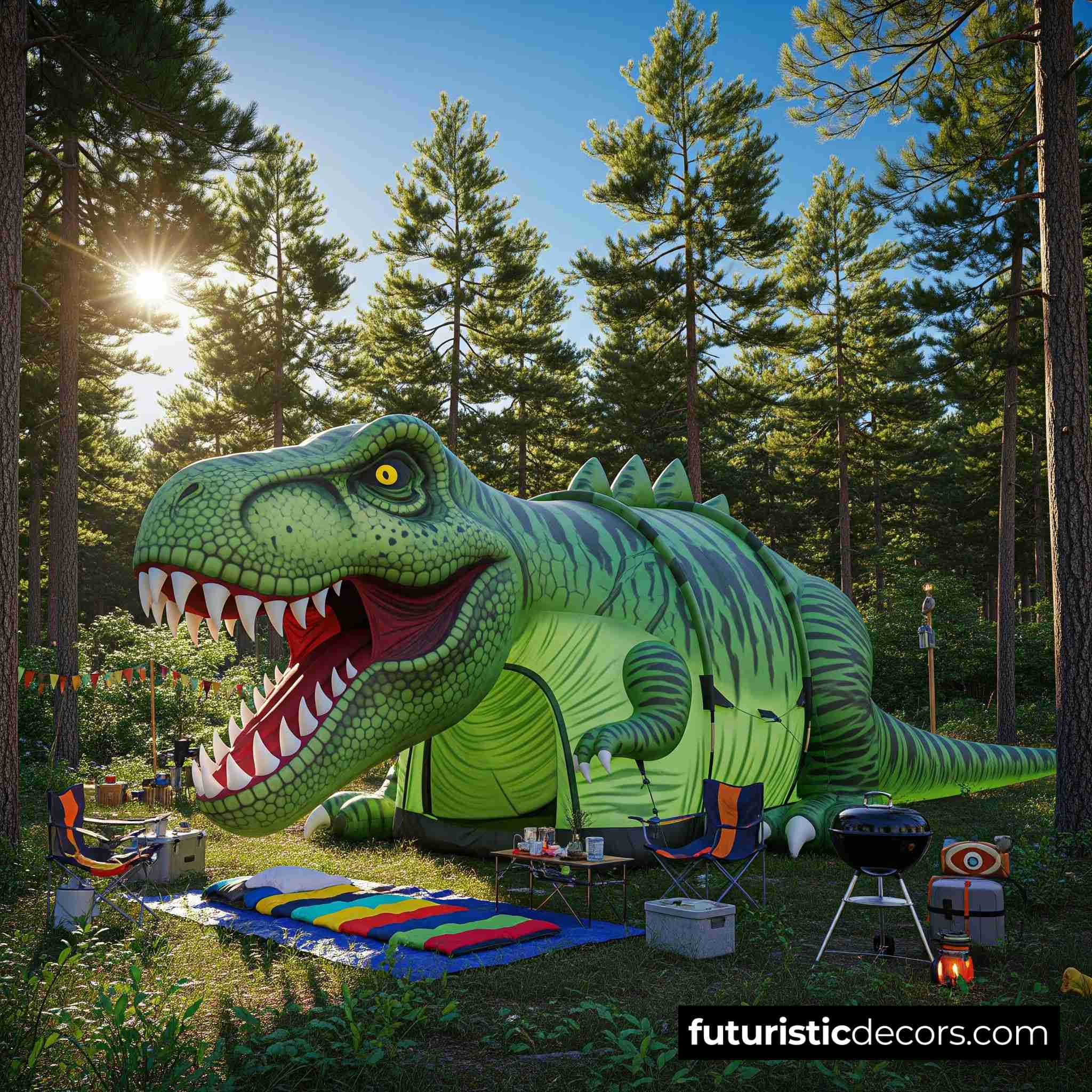 Dinosaur Camping Tent