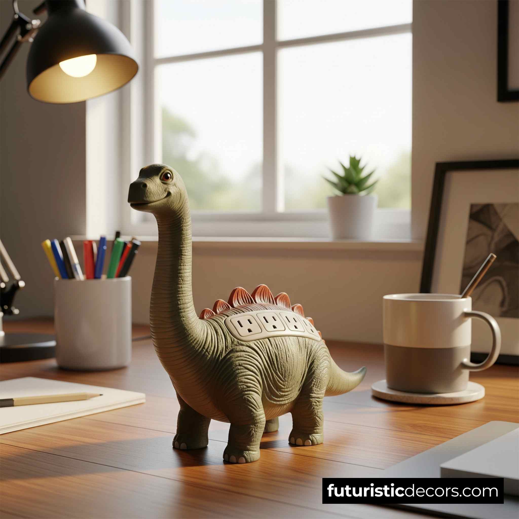 Dinosaur Surge Protector Plug