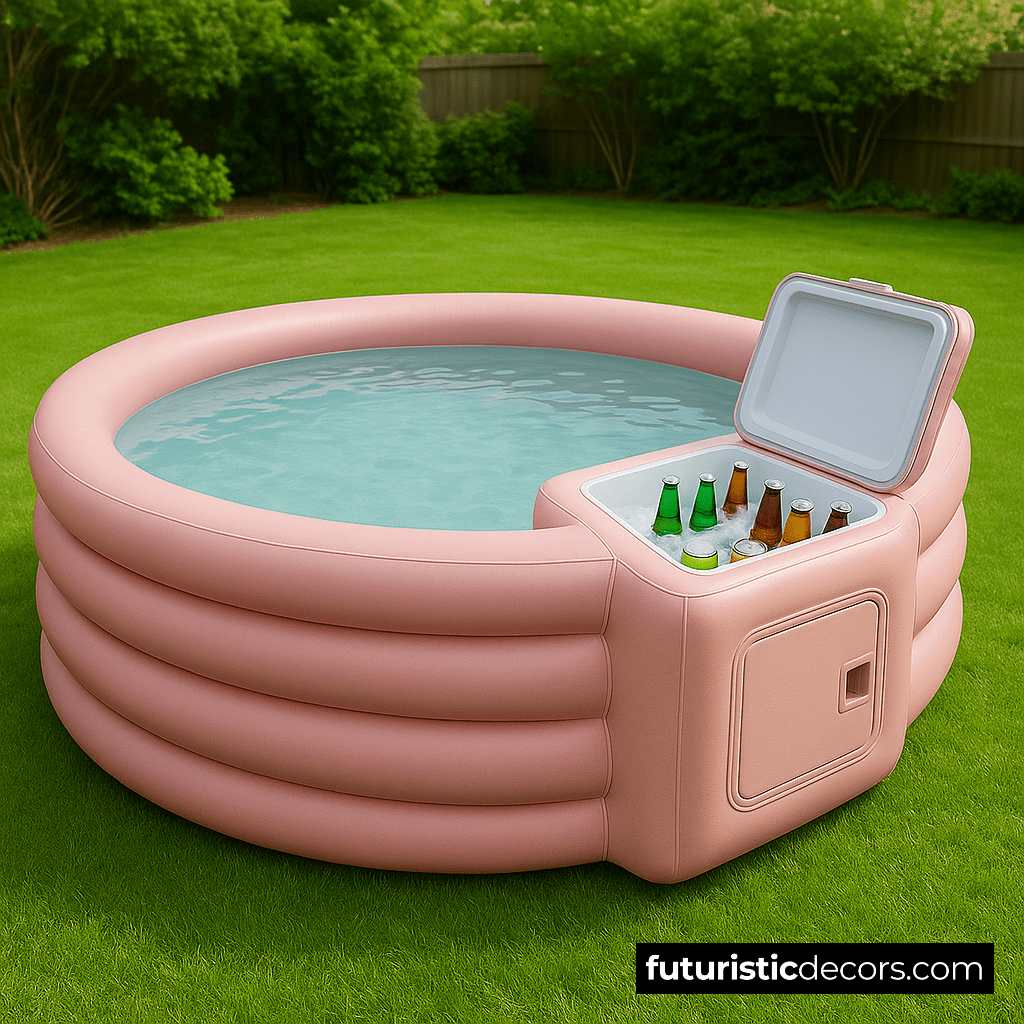 Pools with Built-in Coolers