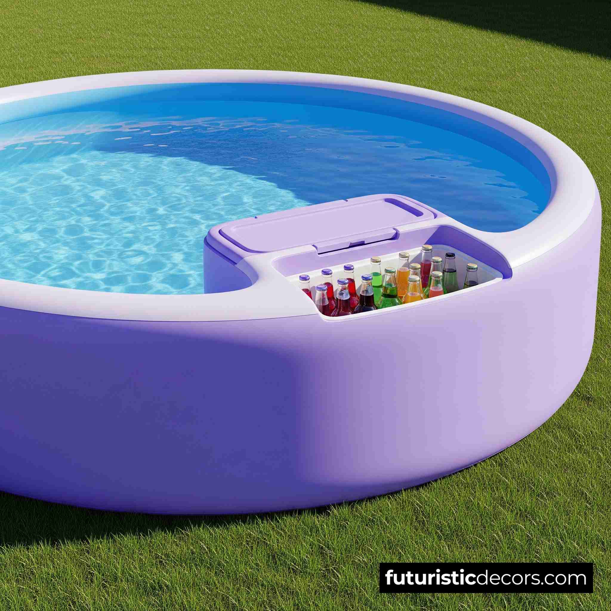 Pools with Built-in Coolers