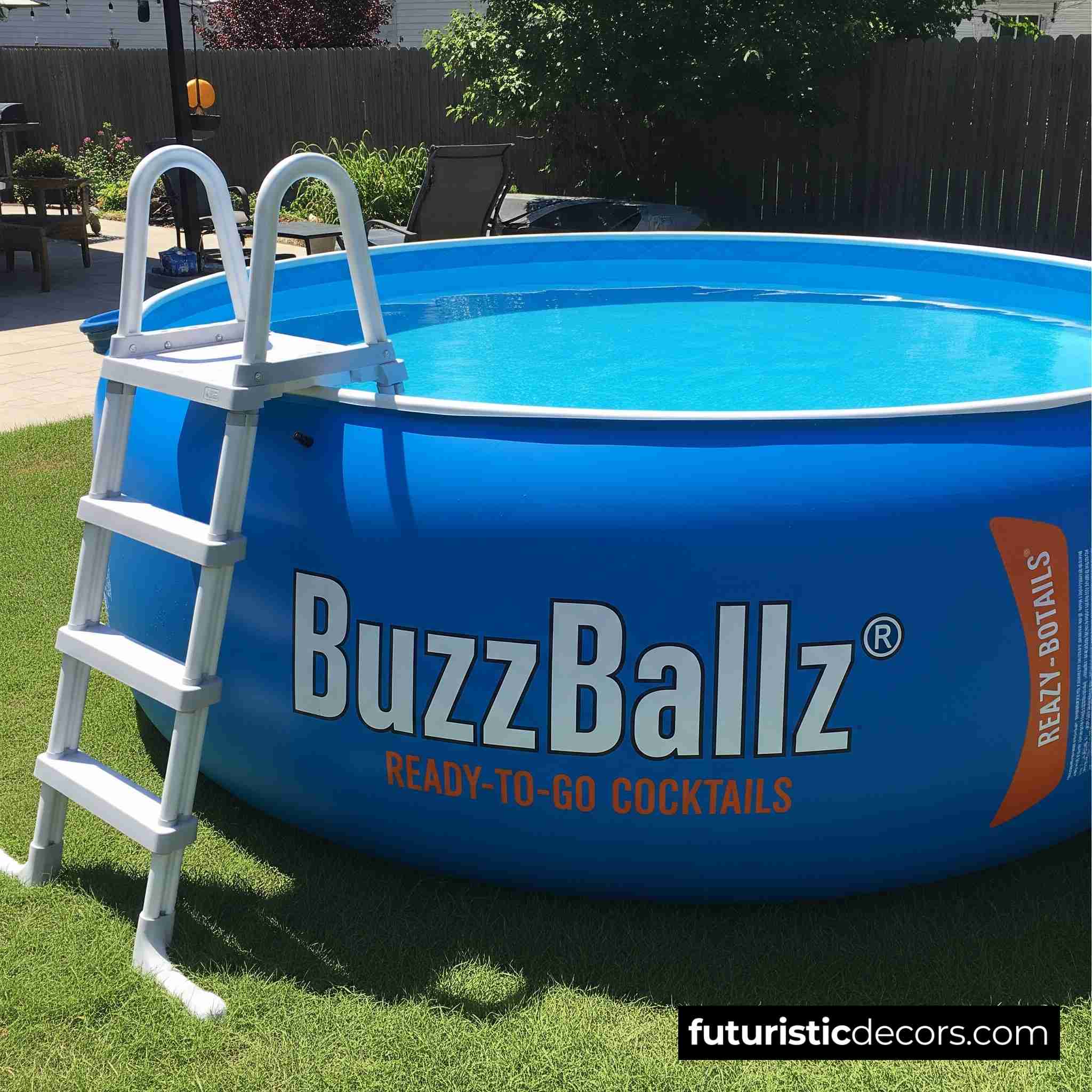 BuzzBallz shaped pool