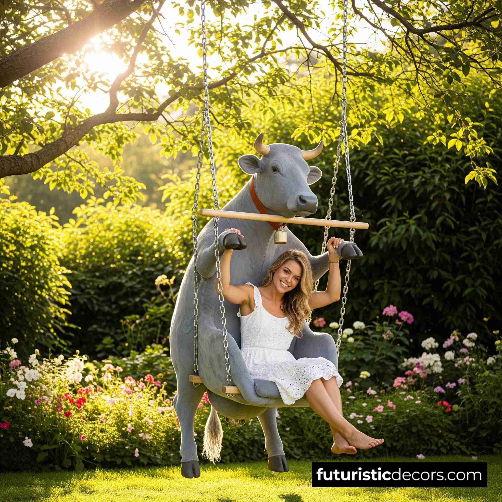 Hanging Cow shaped Lounger