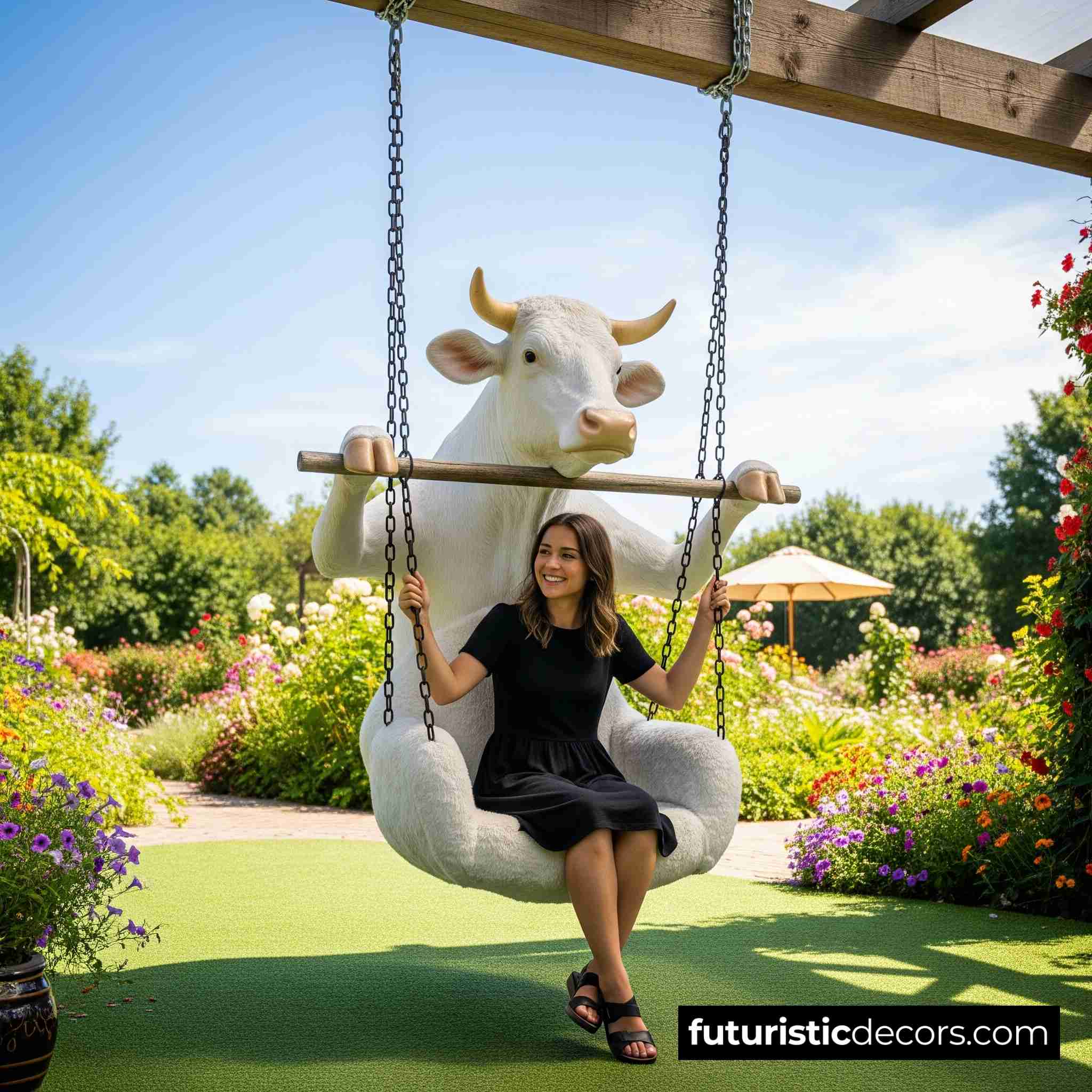 Hanging Cow shaped Lounger