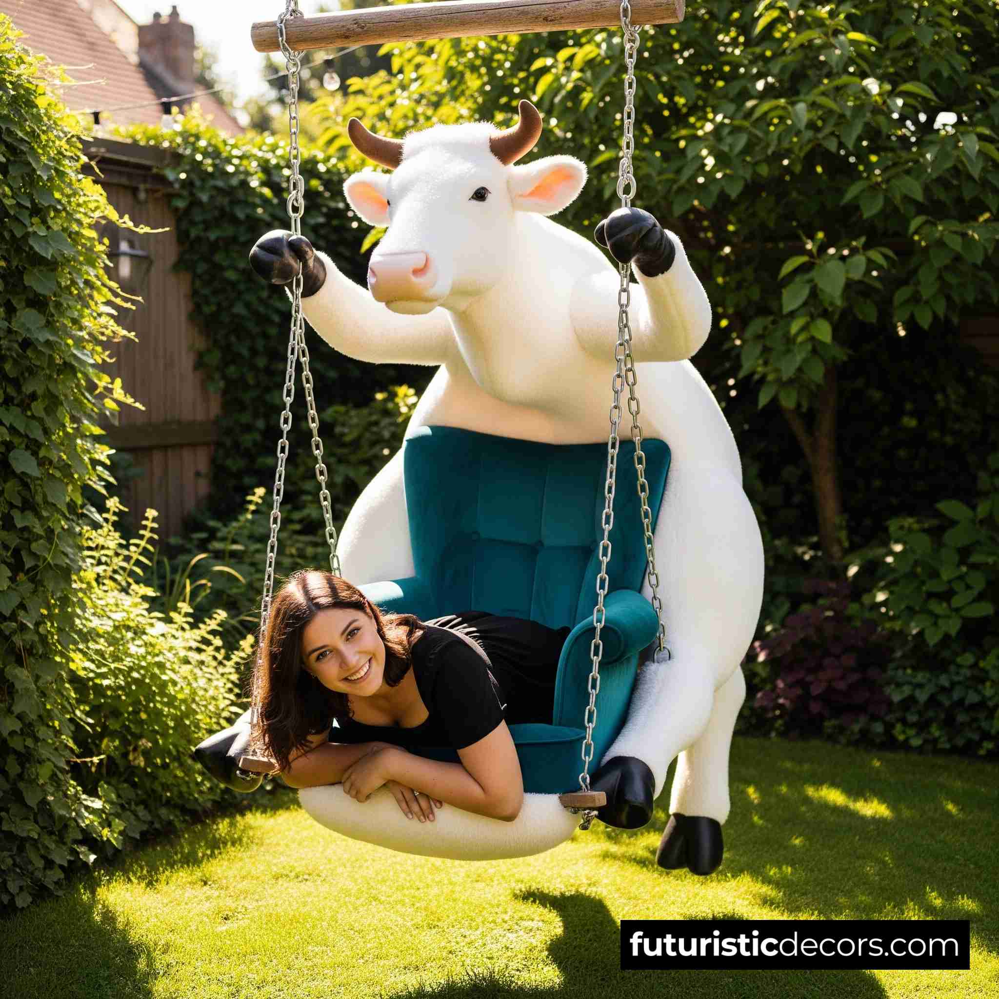Hanging Cow shaped Lounger