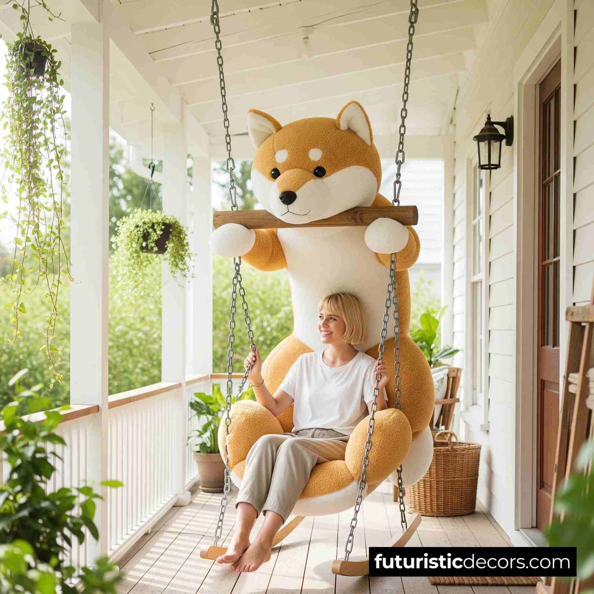 Hanging Dog Shaped Loungers