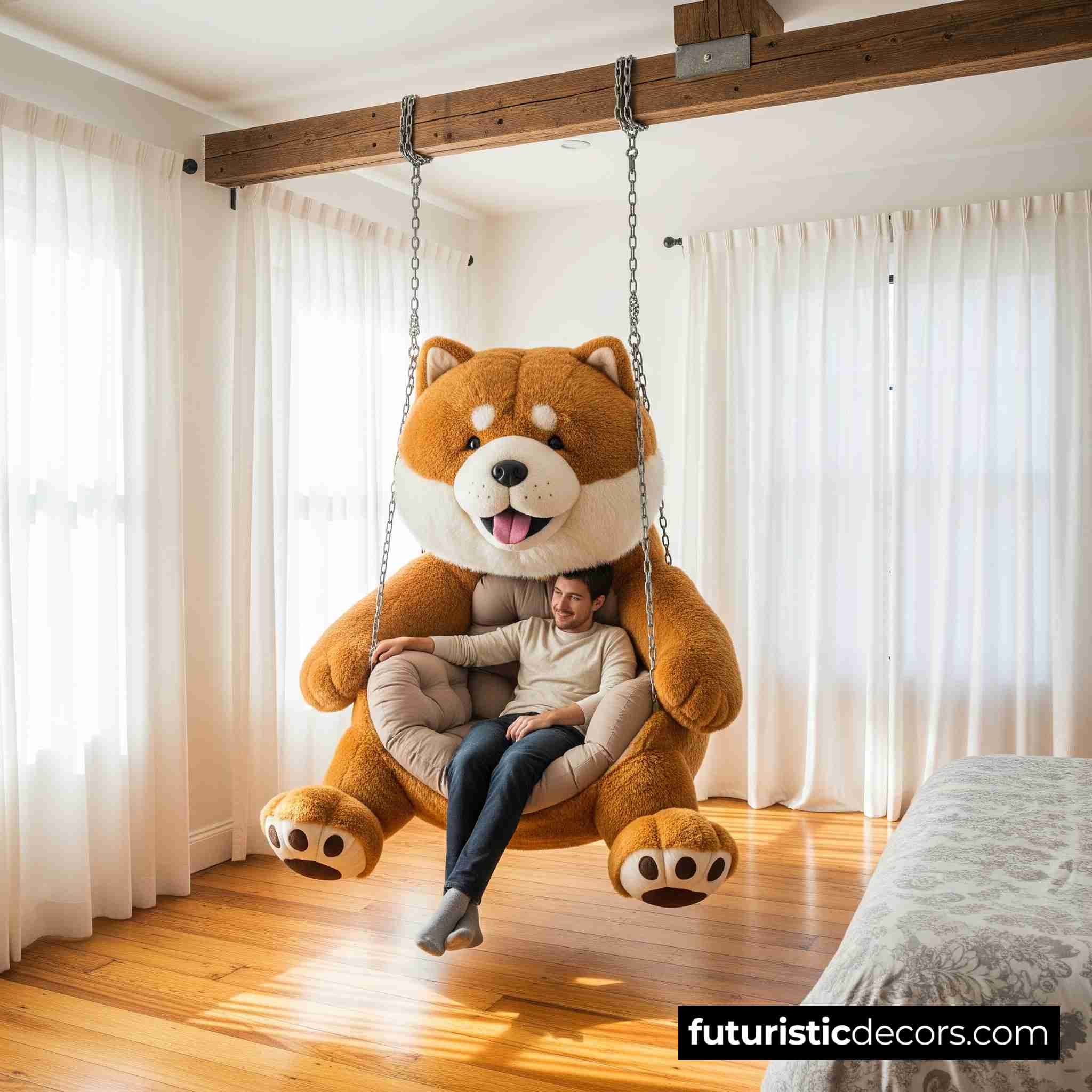 Hanging Dog Shaped Loungers