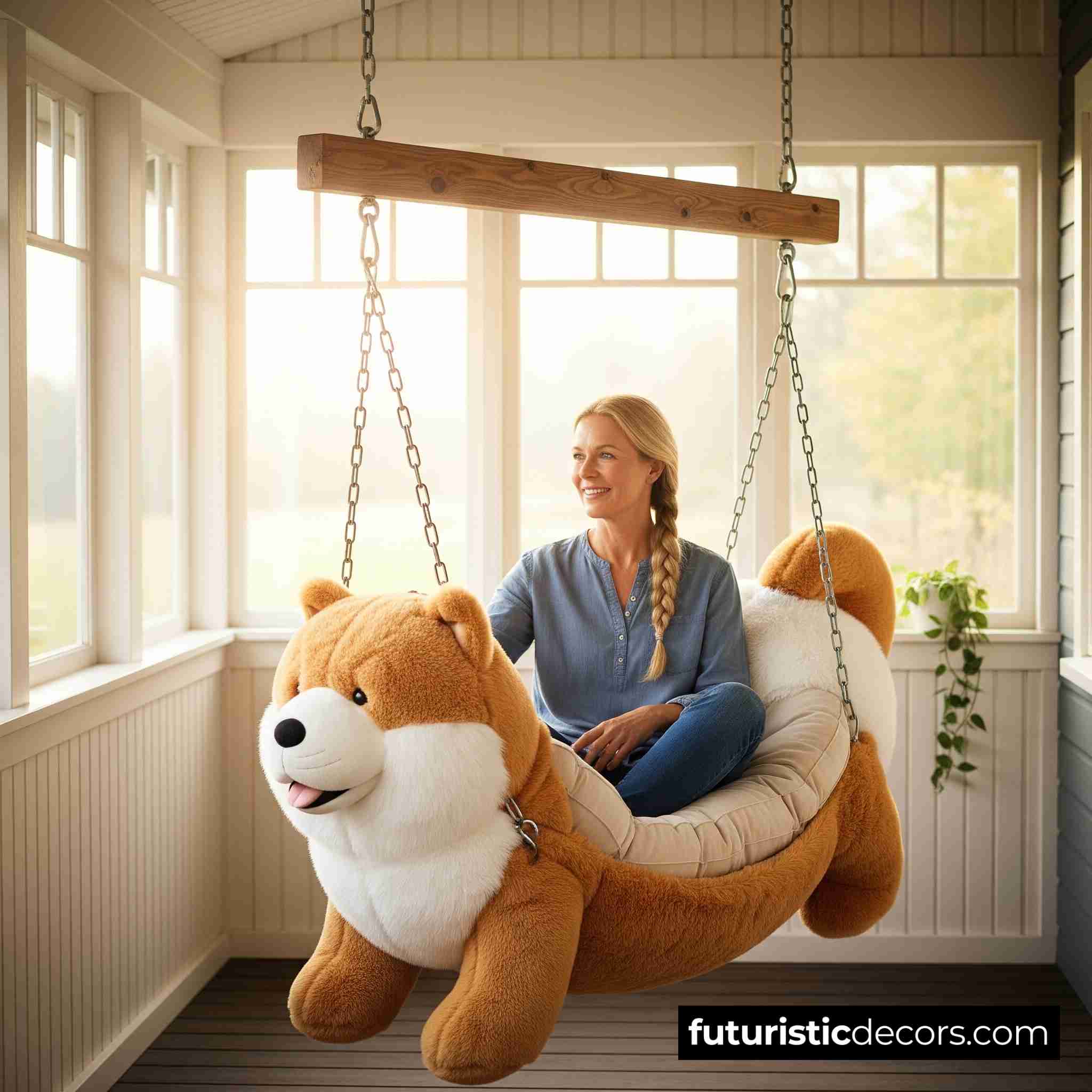 Hanging Dog Shaped Loungers