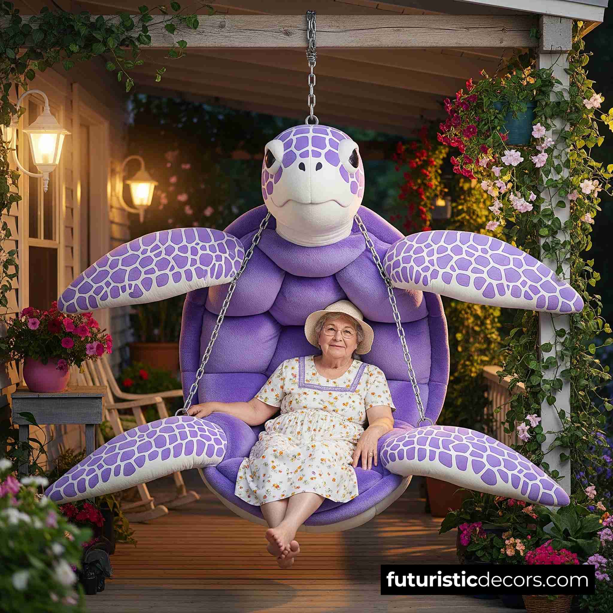 Hanging Turtle Lounger