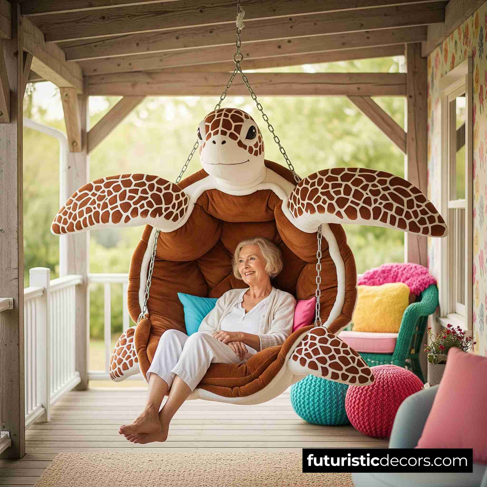 Hanging Turtle Lounger
