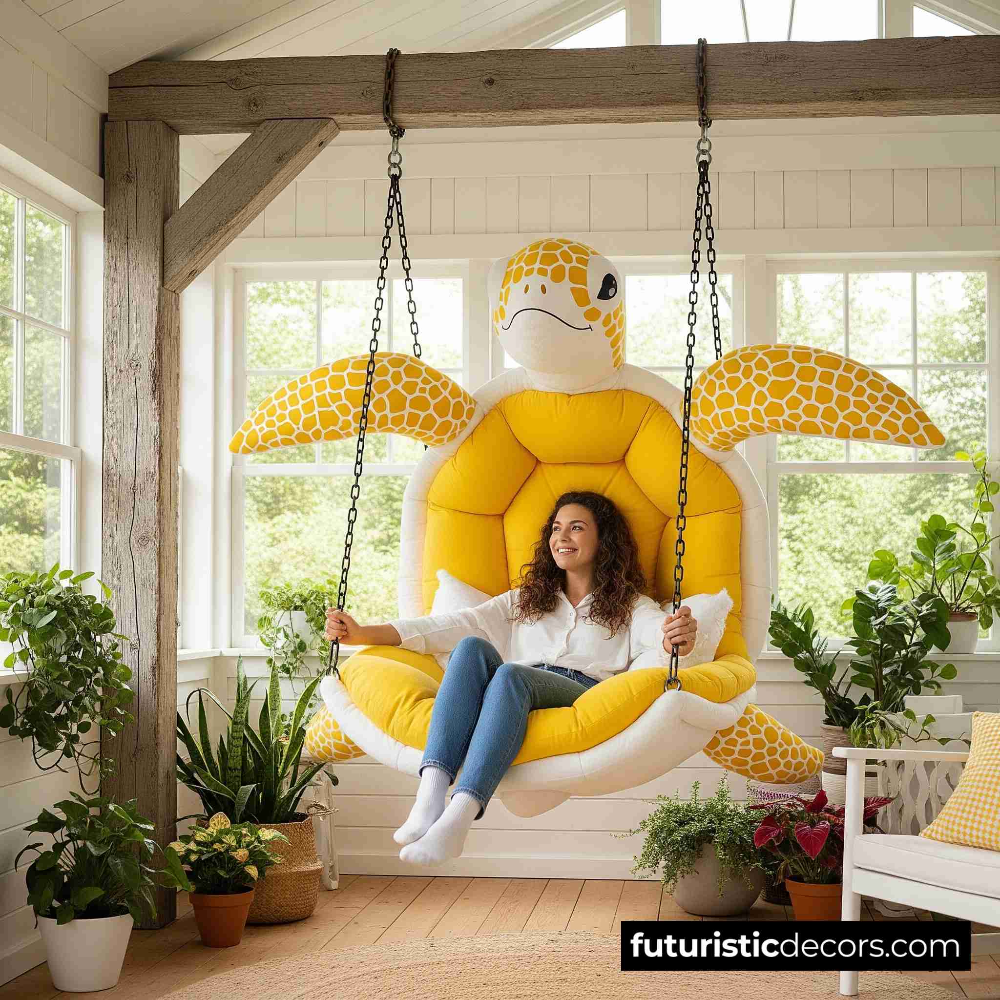 Hanging Turtle Lounger