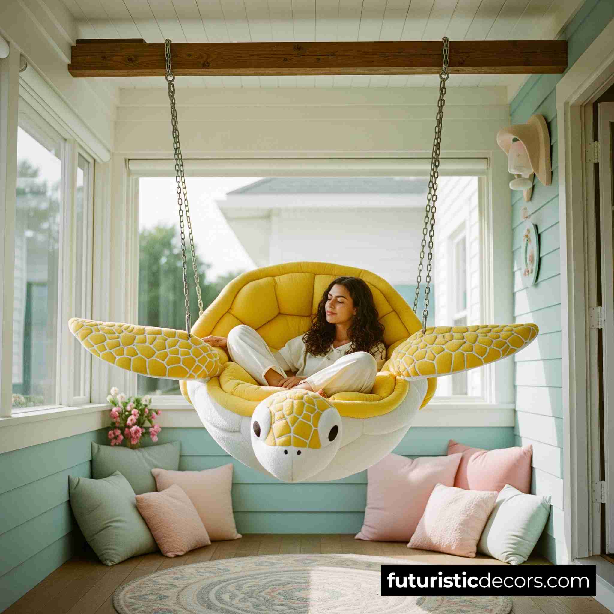 Hanging Turtle Lounger