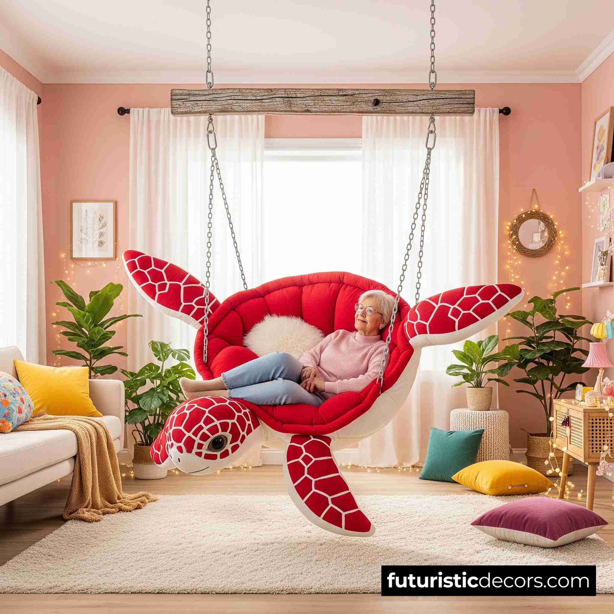 Hanging Turtle Lounger