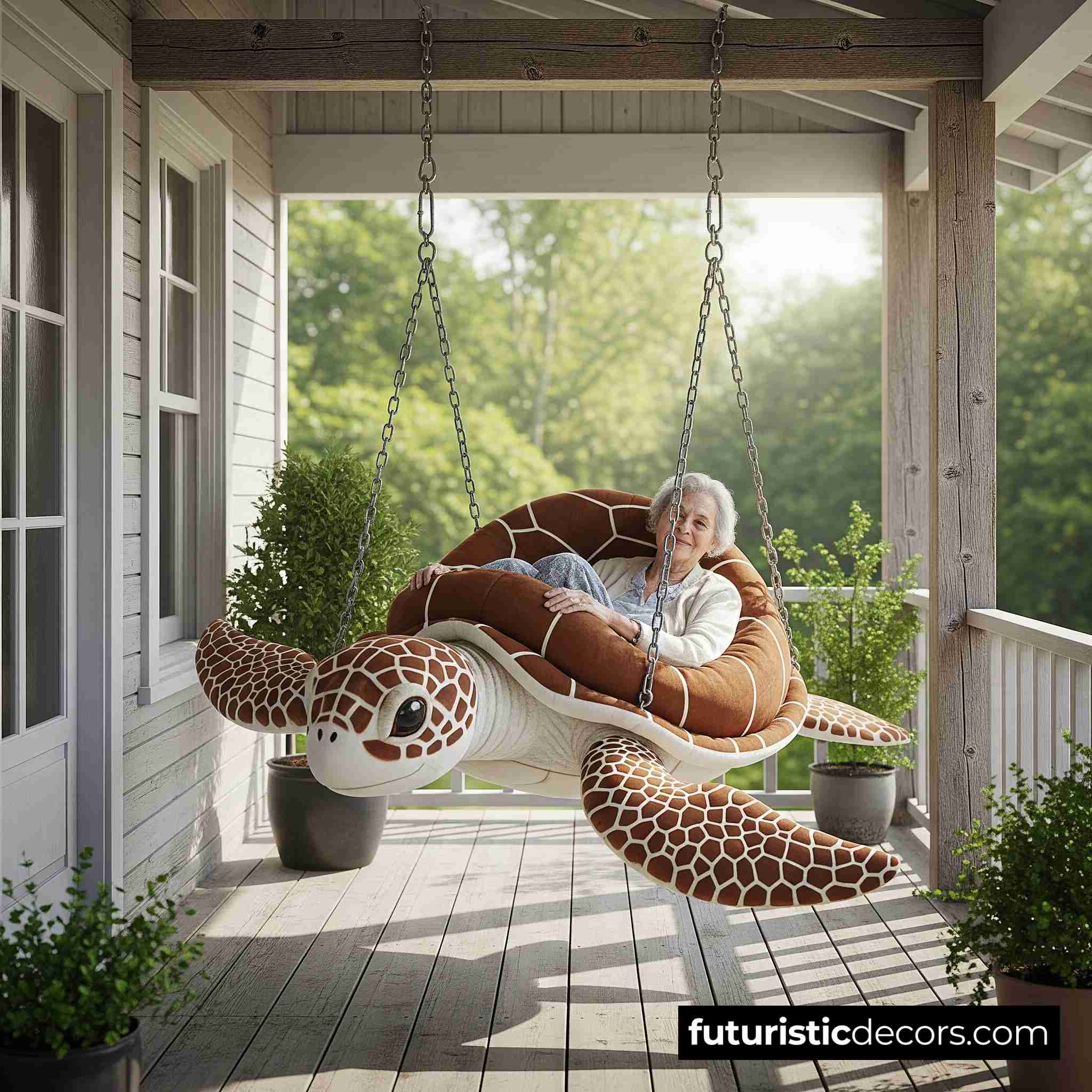 Hanging Turtle Lounger