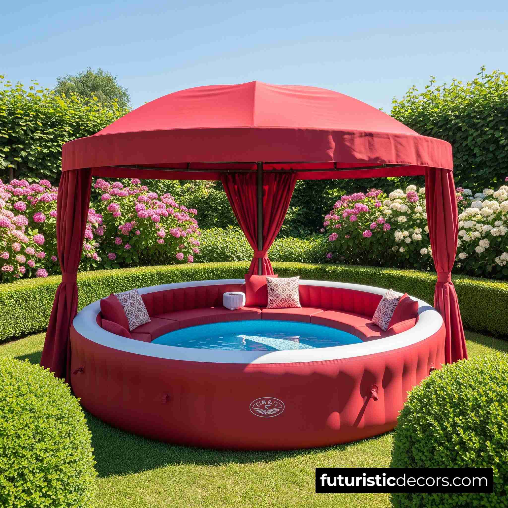 Canopy Pool Sofas